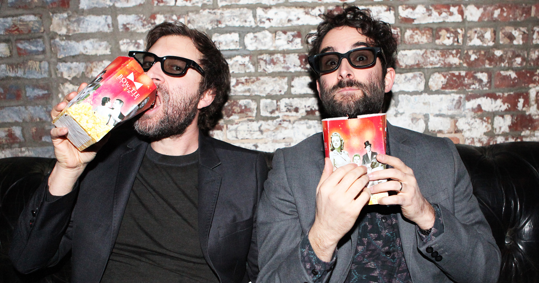 Mark and Jay Duplass at Brooklyn Bowl on Feb. 2. 2016 in Brooklyn, N.Y.