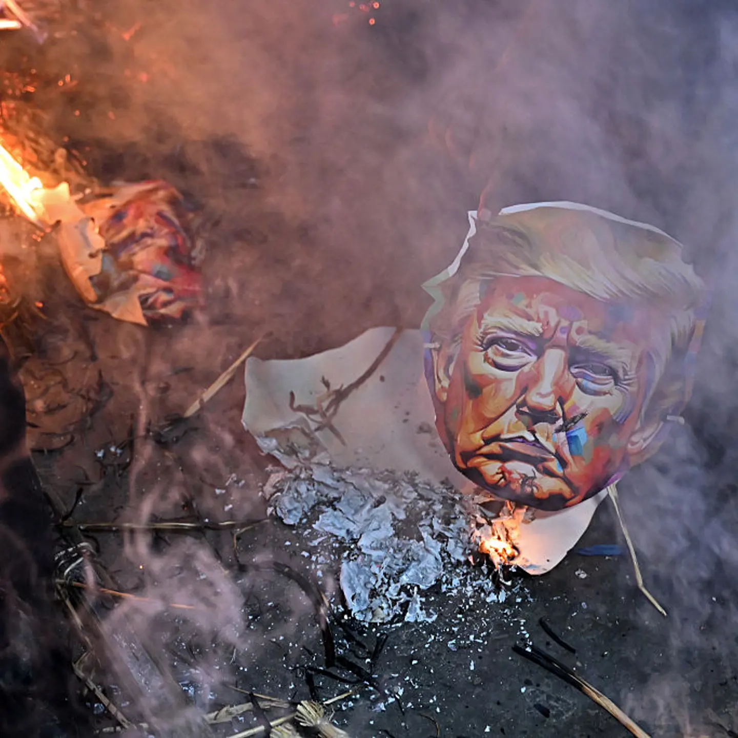 TOPSHOT-INDIA-US-TRADE-TARIFF-PROTEST