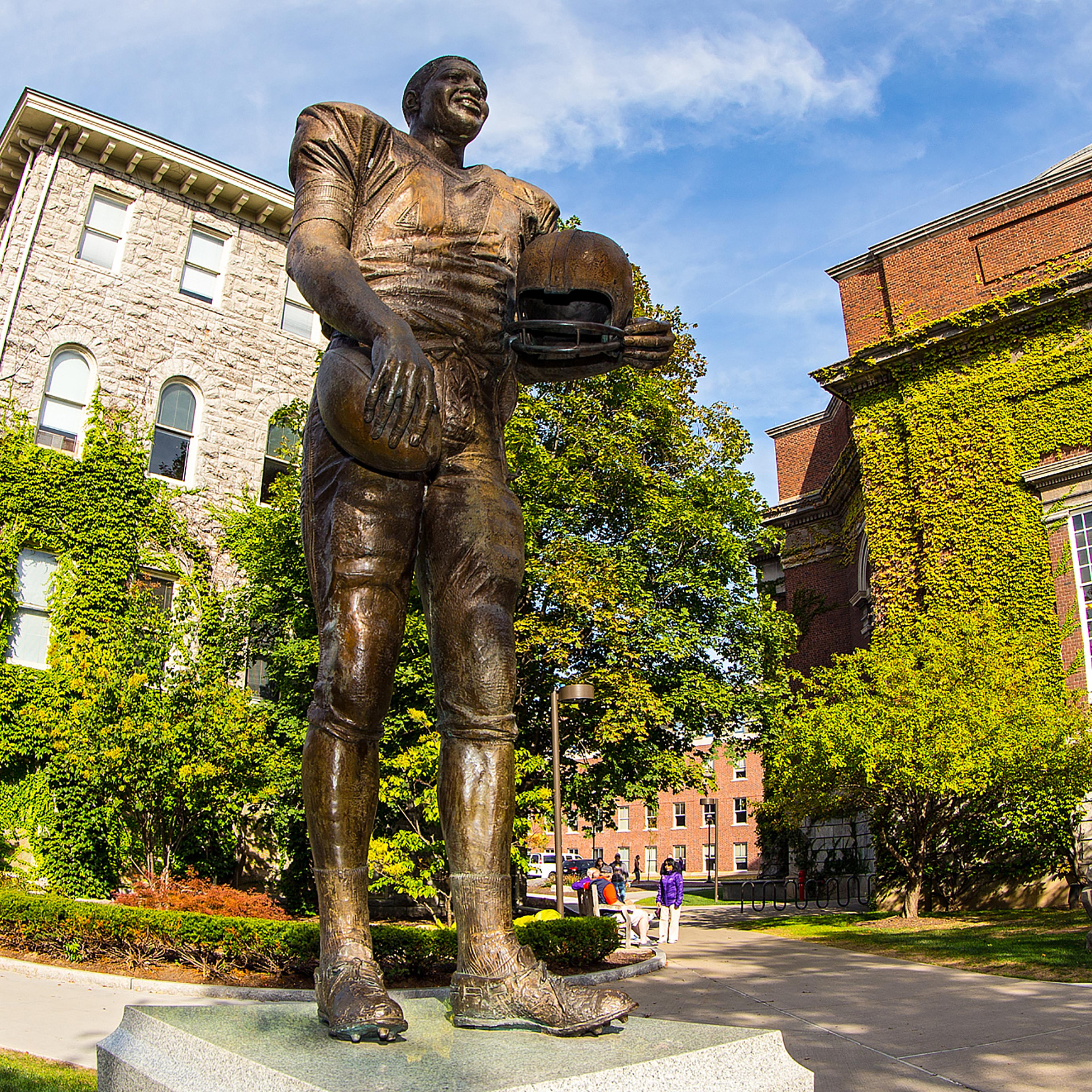 The campus of Syracuse University before a game in Syracuse, New York, Sept. 26, 2016.