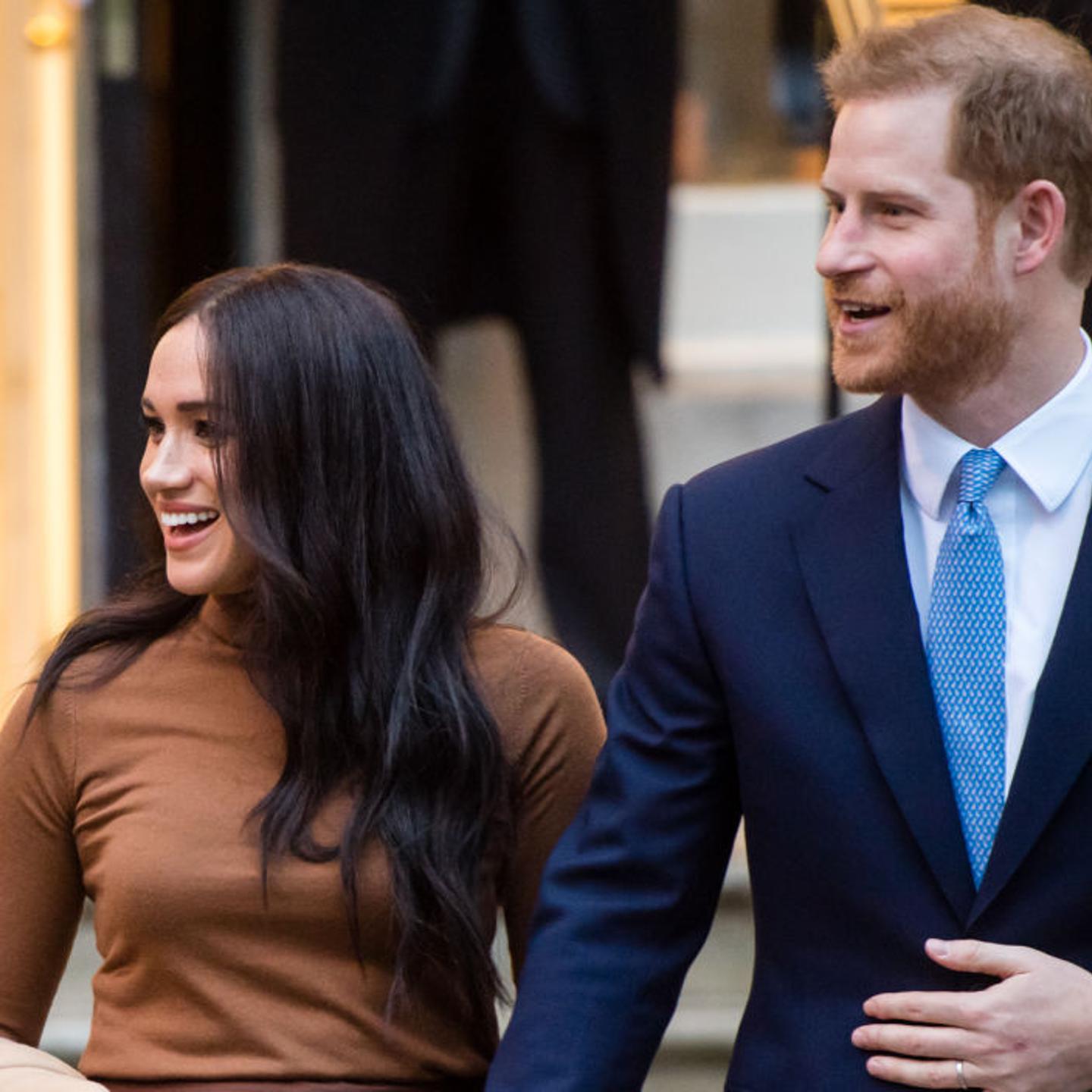 The Duke And Duchess Of Sussex Visit Canada House