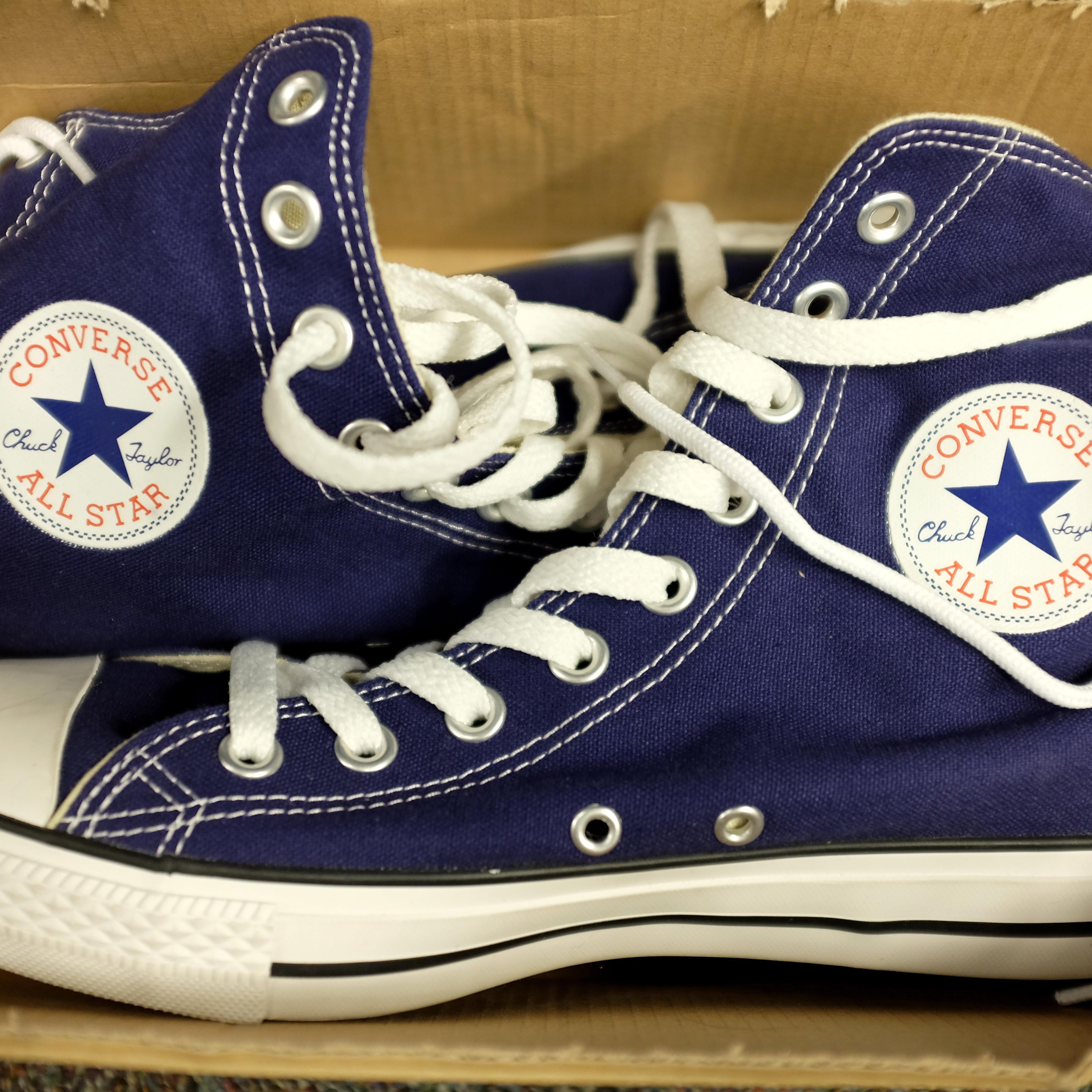 Converse shoes are seen in a store on Oct.14, 2014 in Miami.