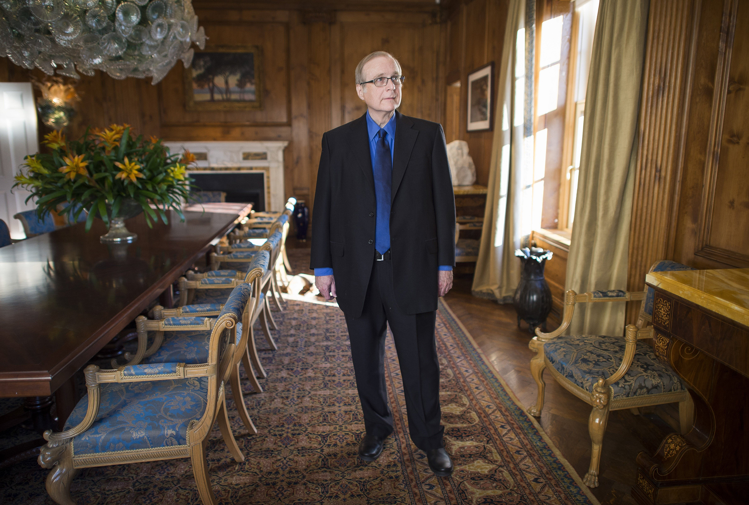 Allen at his New York City home on Oct. 15, 2015