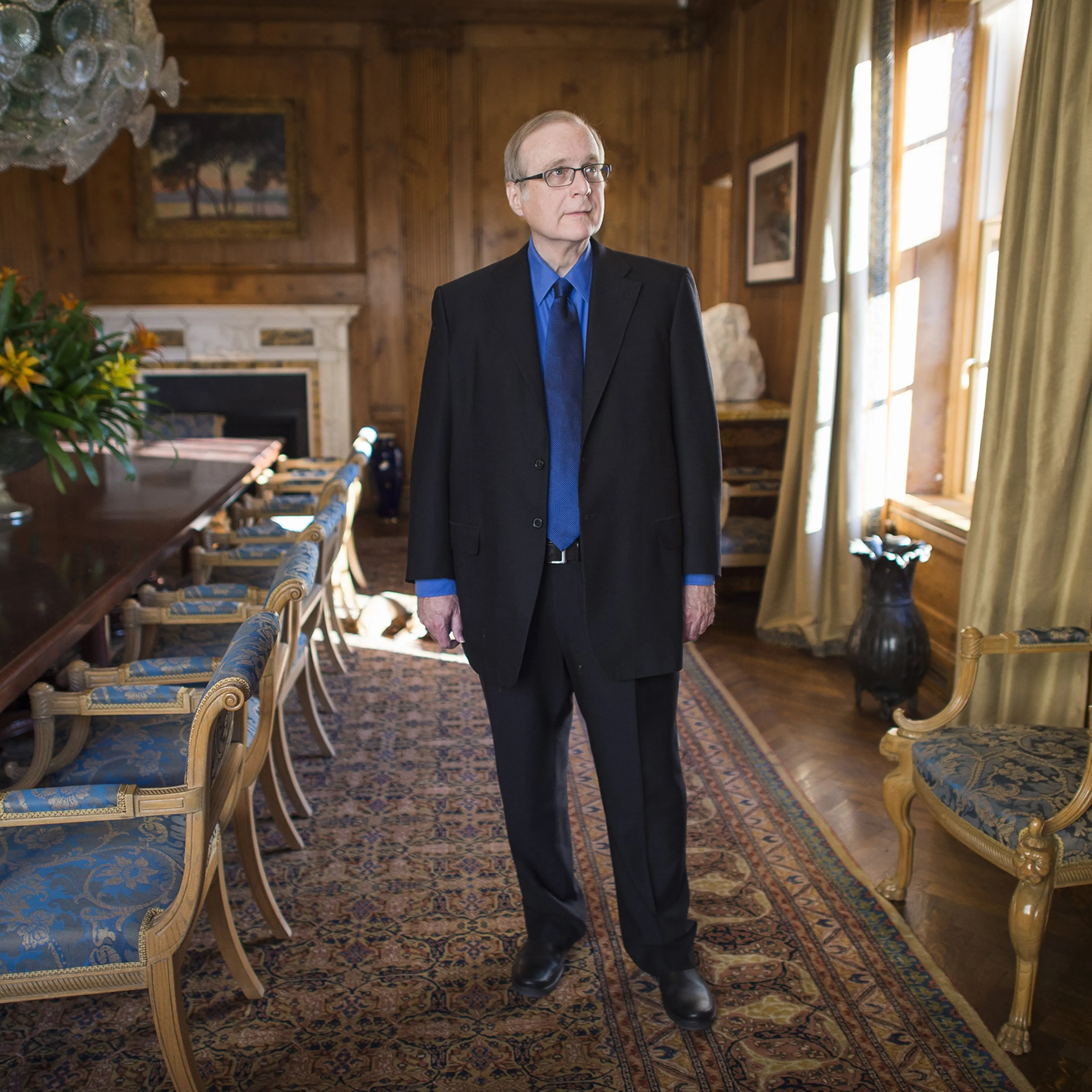 Allen at his New York City home on Oct. 15, 2015