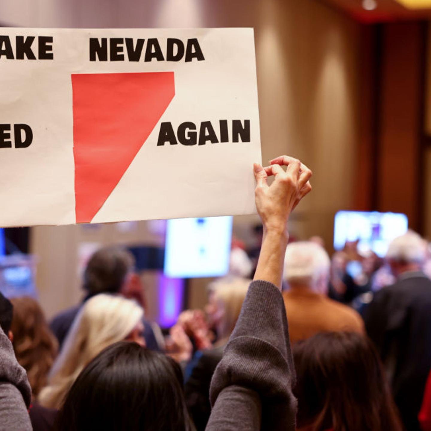 Nevada's Republican Candidates Adam Laxalt And Joe Lombardo Attend Midterm Election Night Party In Las Vegas
