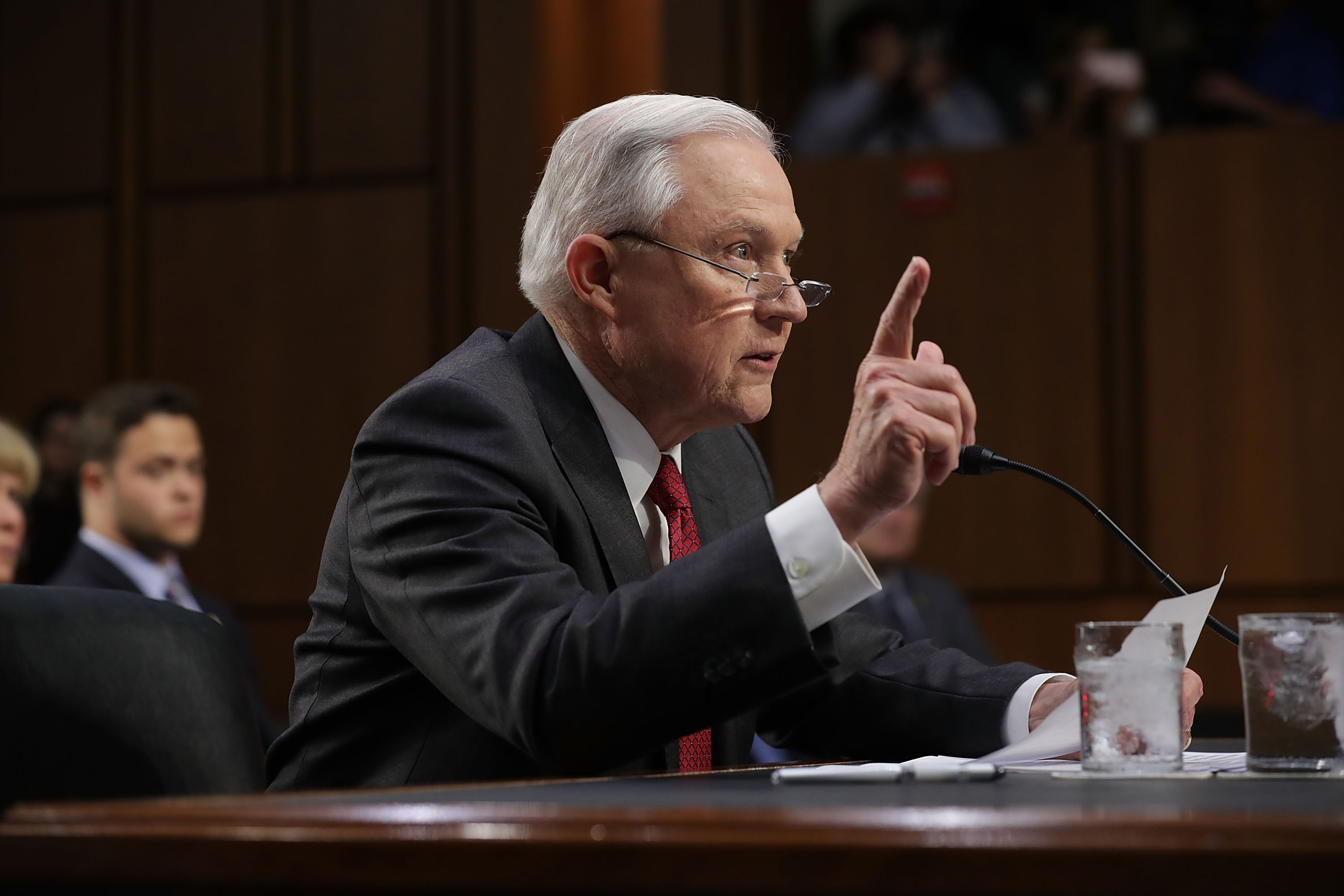 Attorney General Jeff Sessions Testifies Before Senate Intelligence Committee