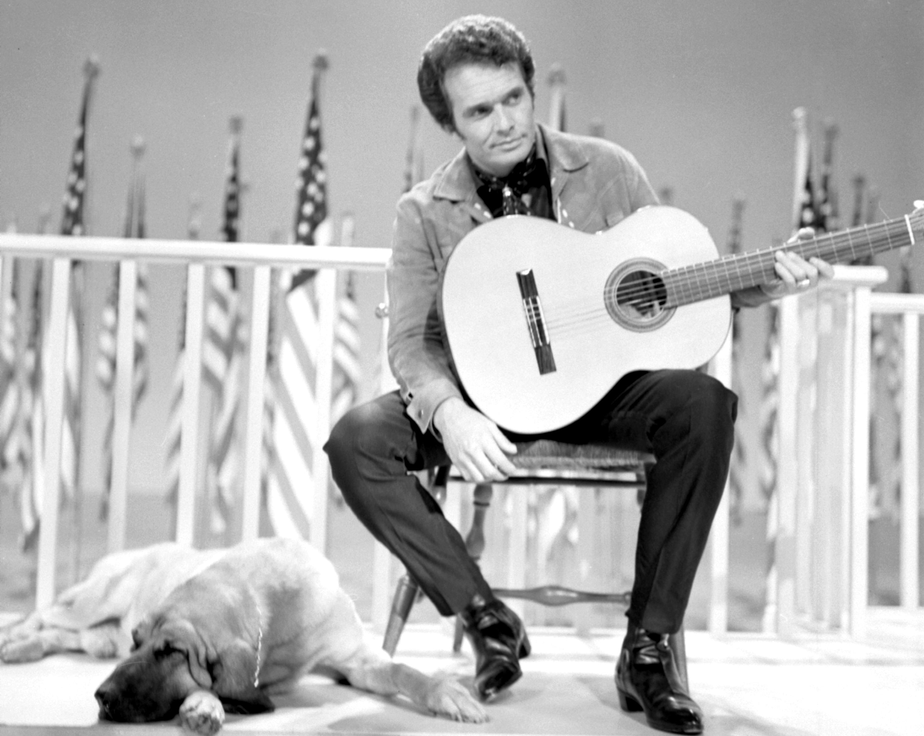 Merle Haggard circa 1970.