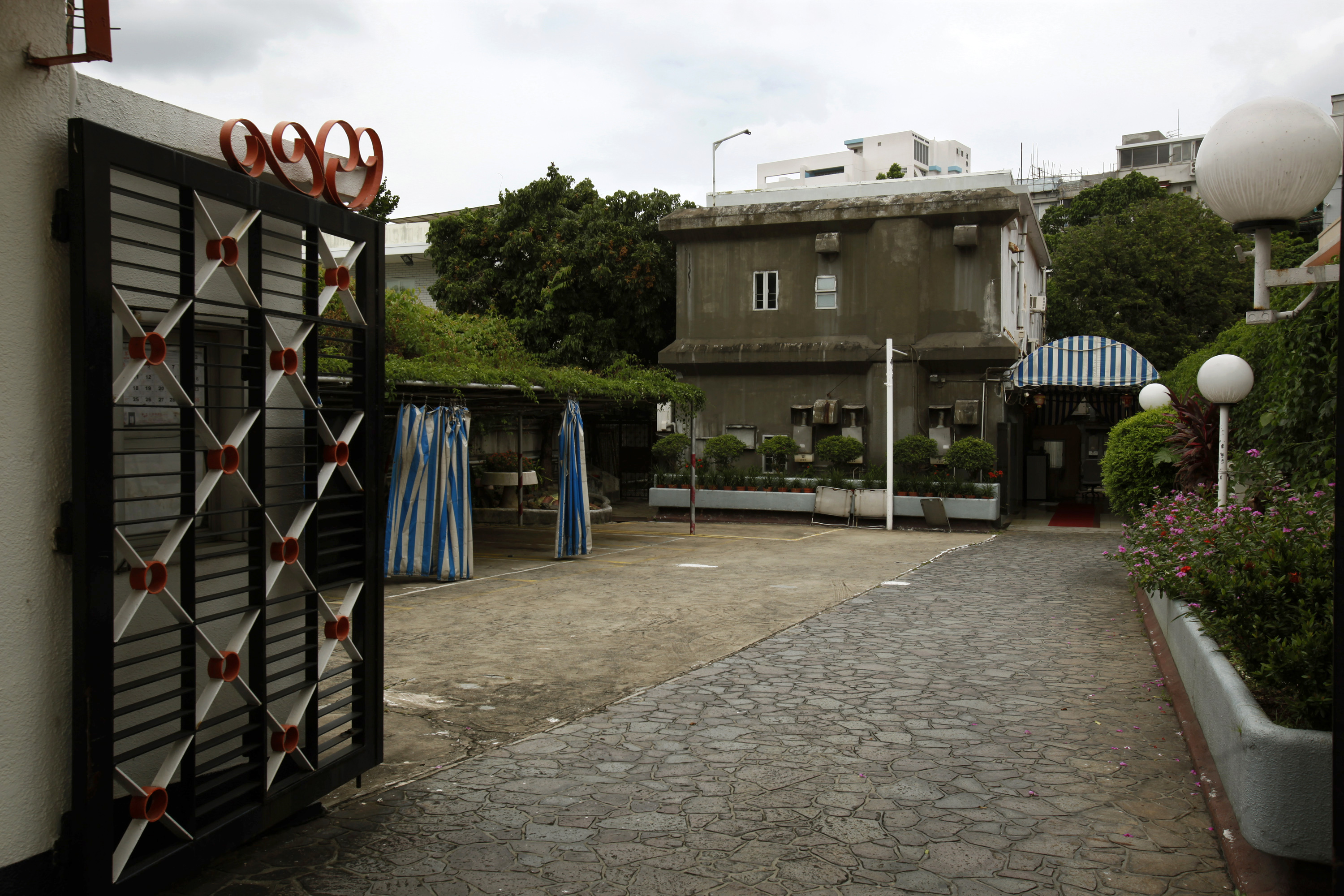 General view is seen of the former house of Bruce Lee, which has turned into a love hotel, in Hong Kong
