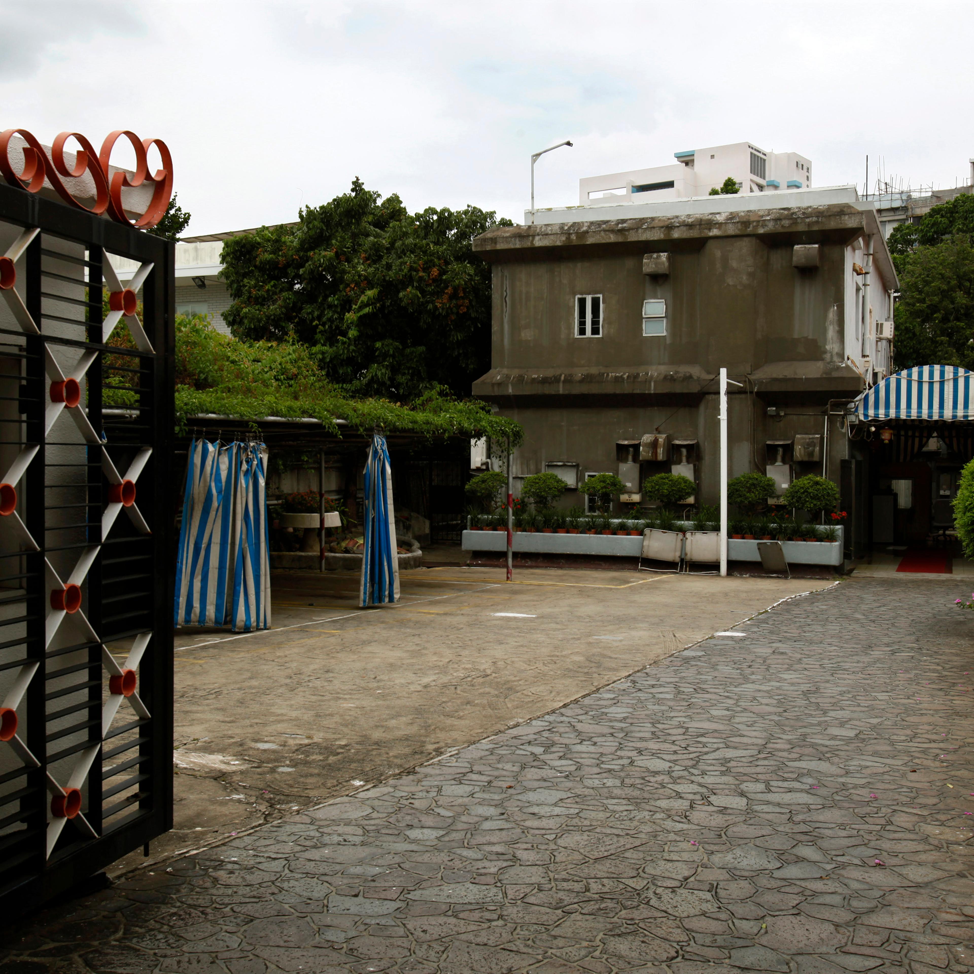 General view is seen of the former house of Bruce Lee, which has turned into a love hotel, in Hong Kong