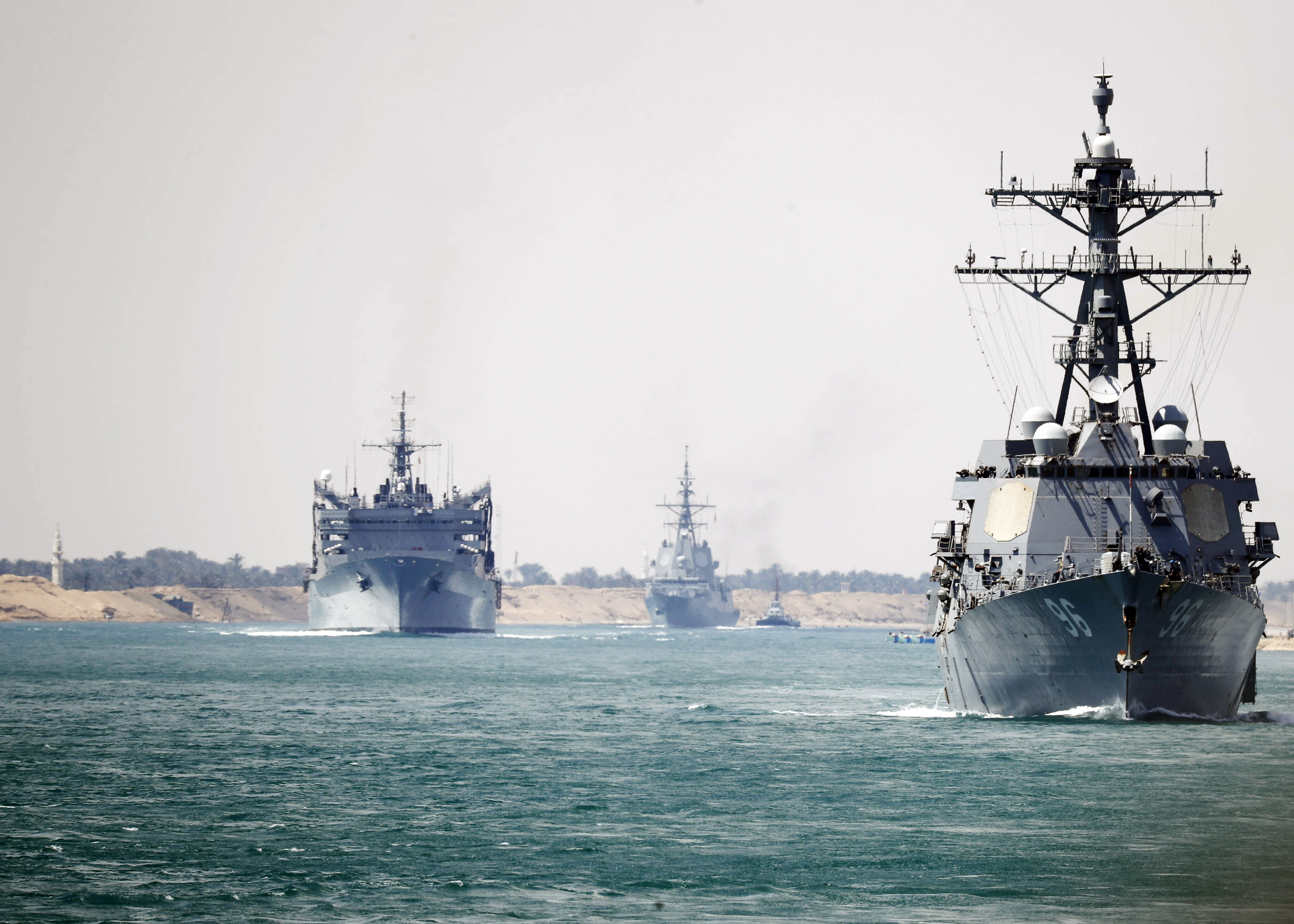 Suez Canal USS Abraham Lincoln