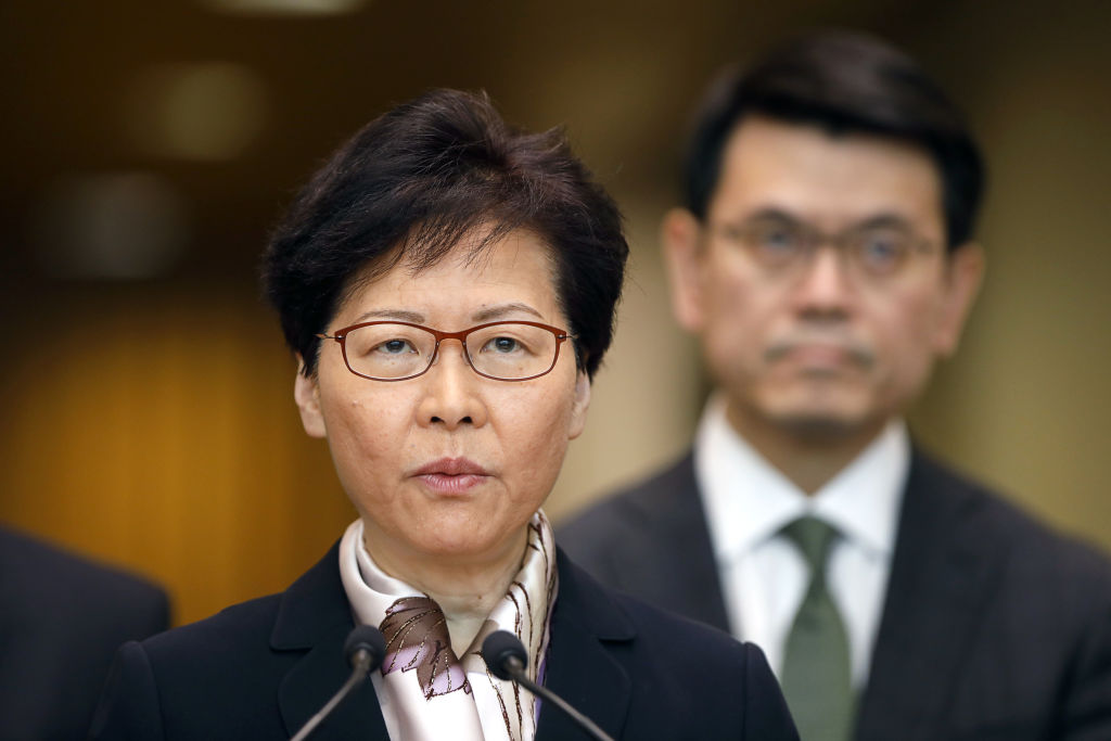 Carrie Lam Warns Protesters May Ruin Hong Kong as Strike Snarls City