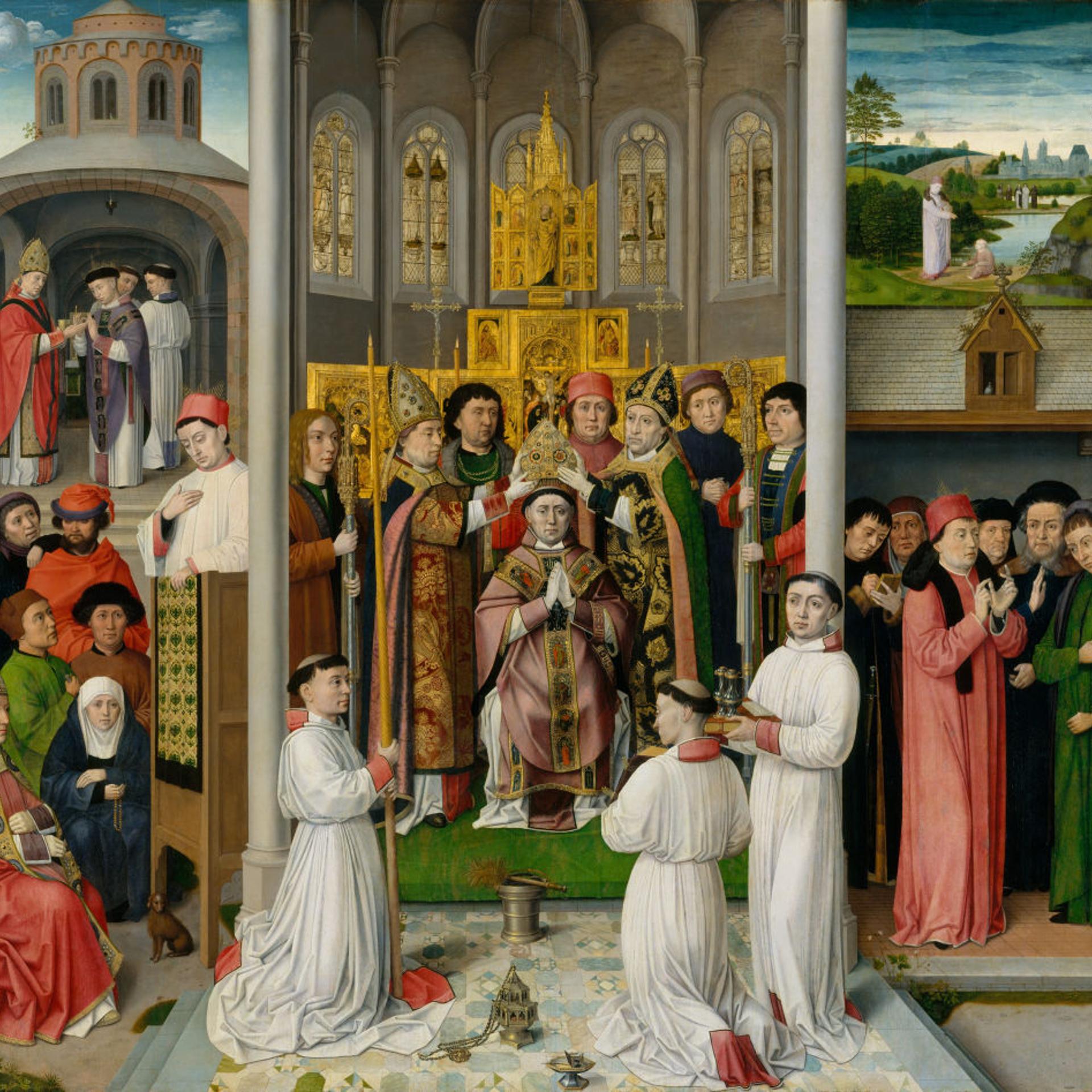 Scenes From The Life Of Saint Augustine Of Hippo