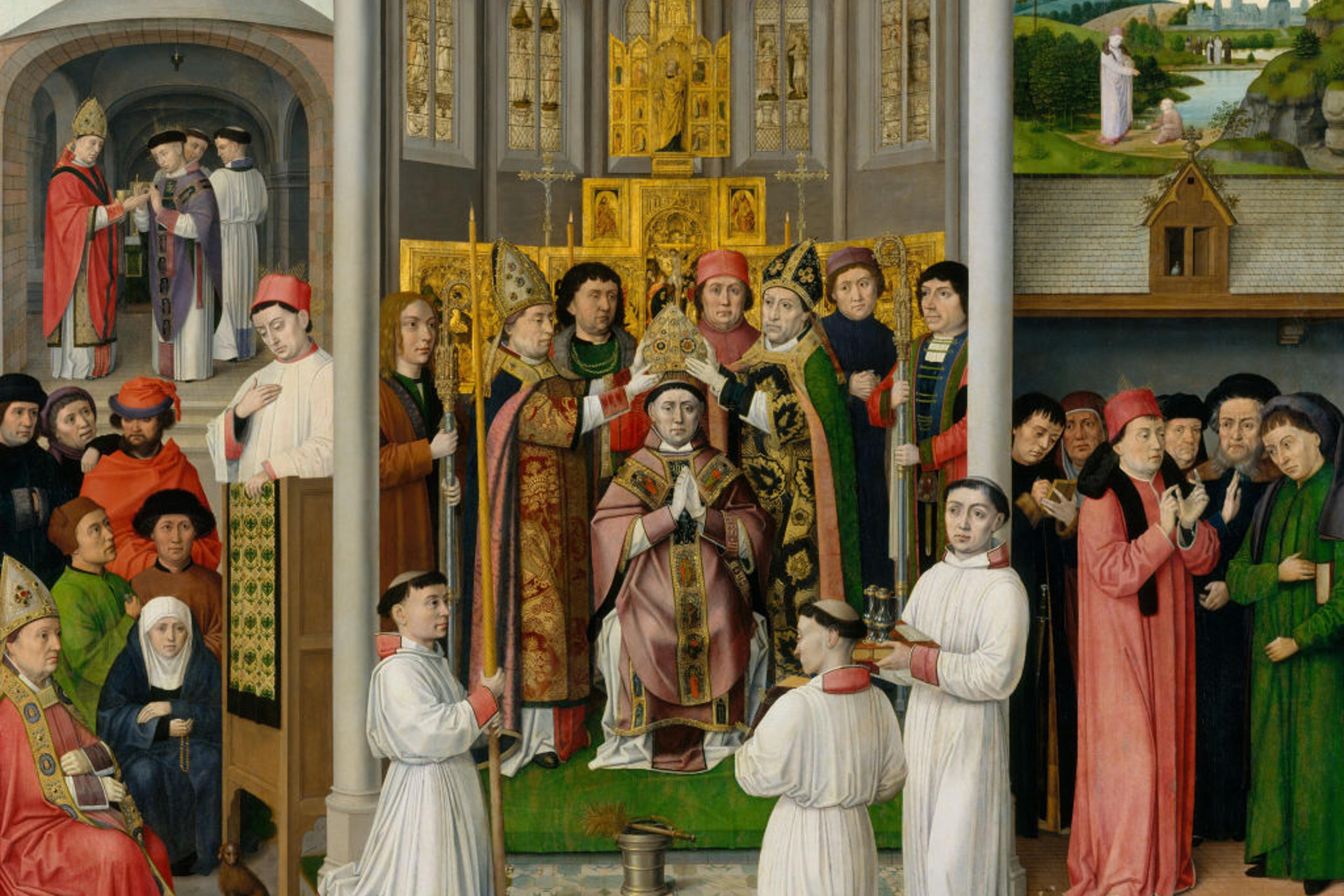 Scenes From The Life Of Saint Augustine Of Hippo