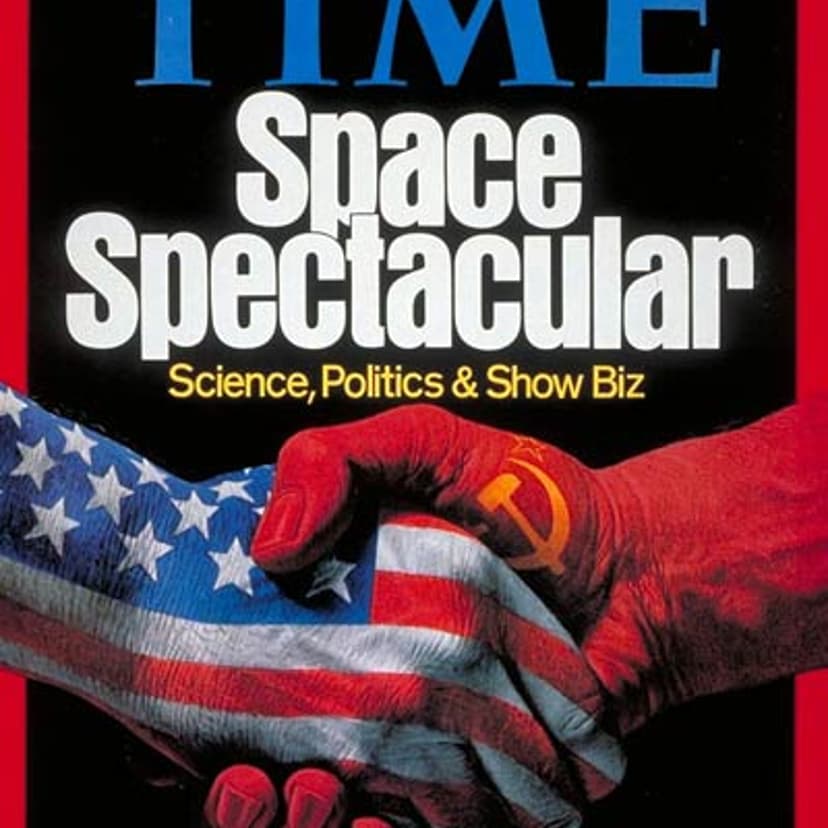 TIME's July 21, 1975 cover celebrated the Apollo-Soyuz space mission