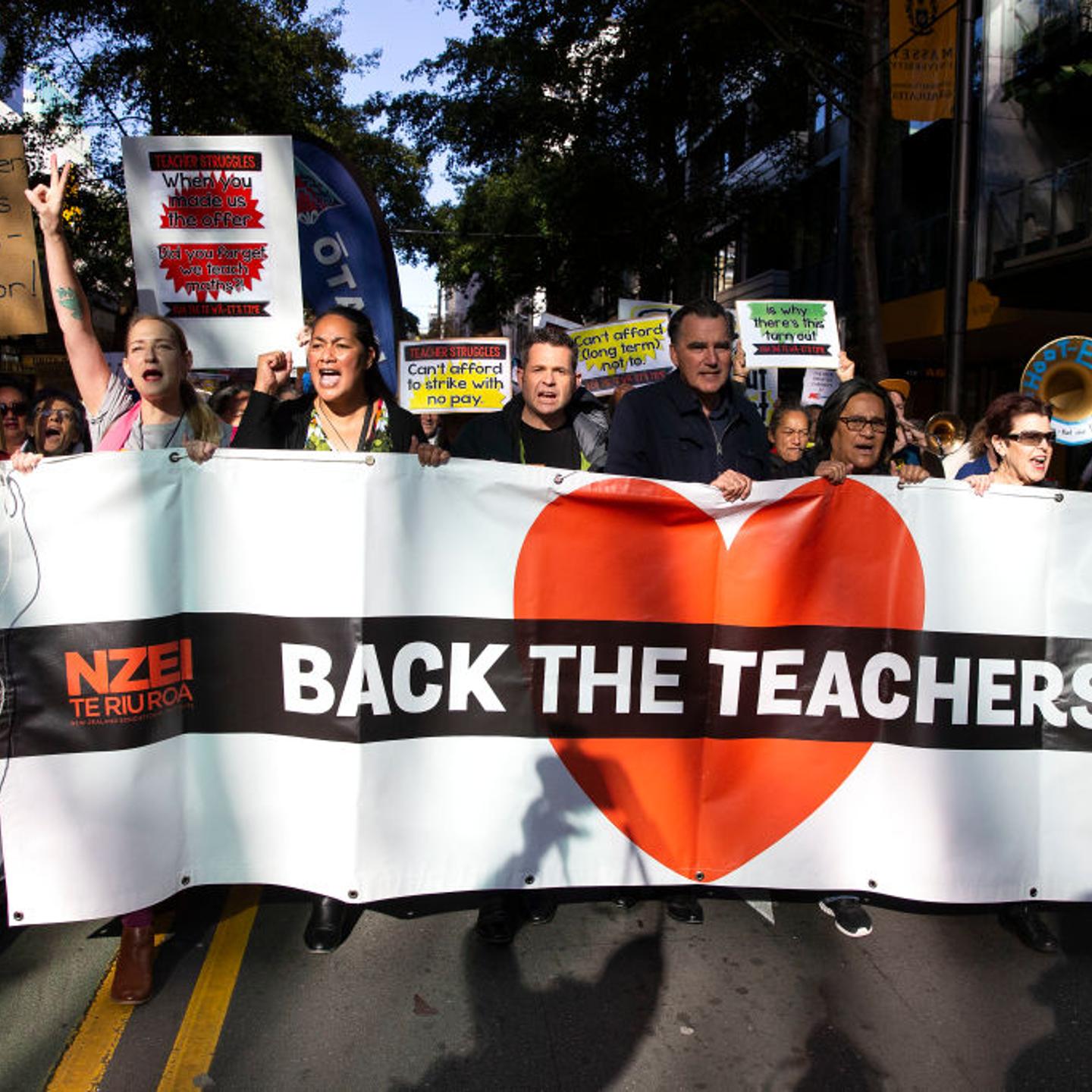 Thousands Of Teachers Strike Across New Zealand Over Pay And Work Conditions