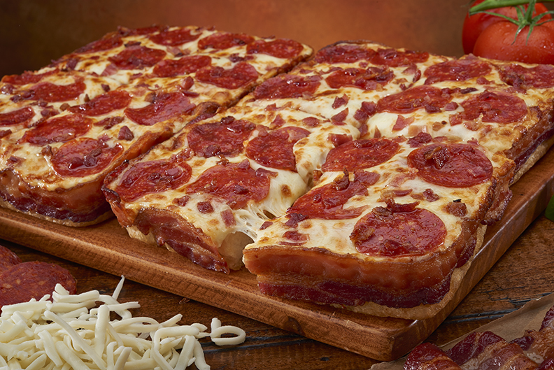 Little Caesars Bacon Pizza