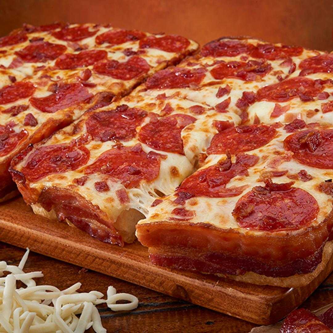 Little Caesars Bacon Pizza