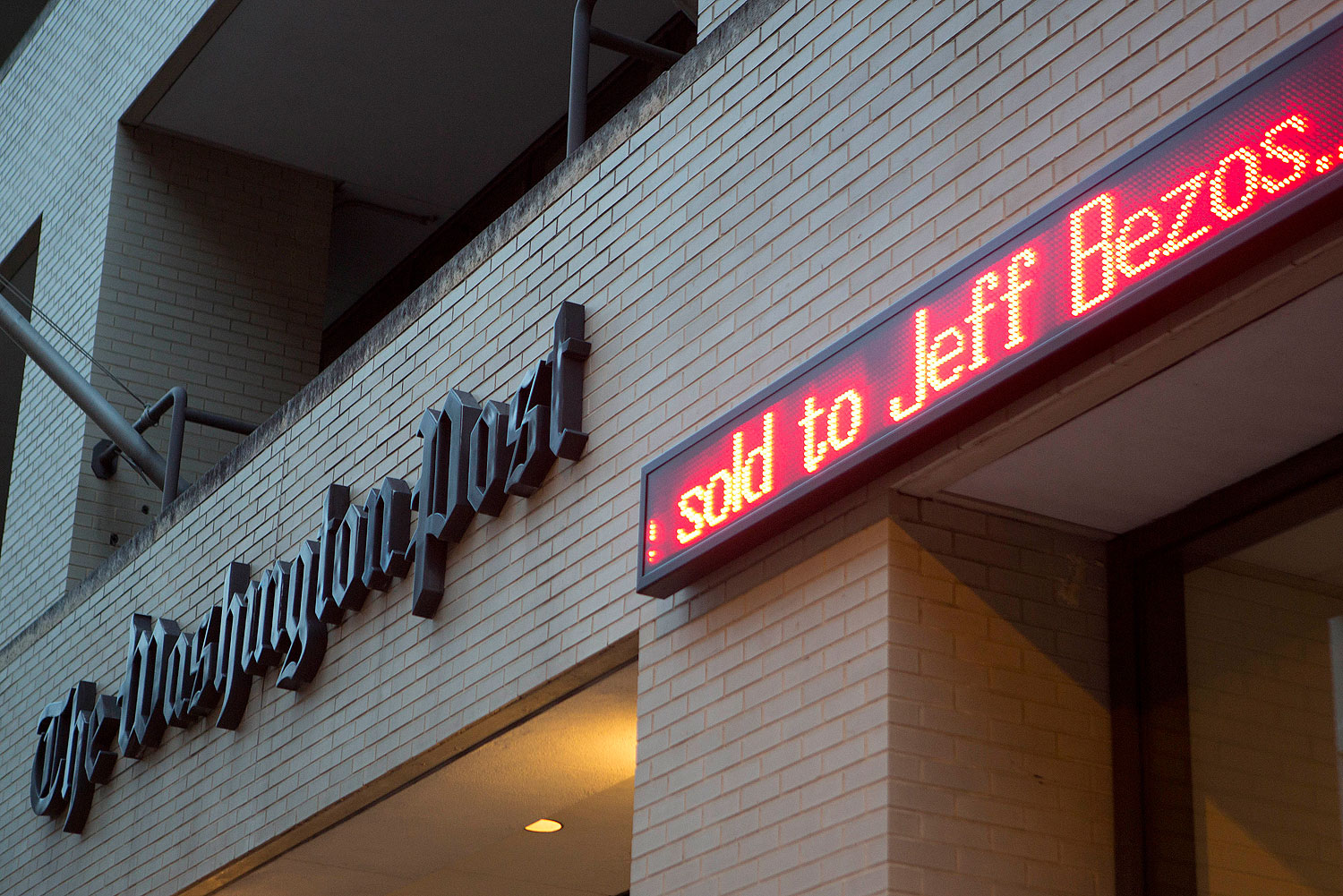 4 Reasons Why Jeff Bezos and the Washington ‘Post’ Will Be Good Match