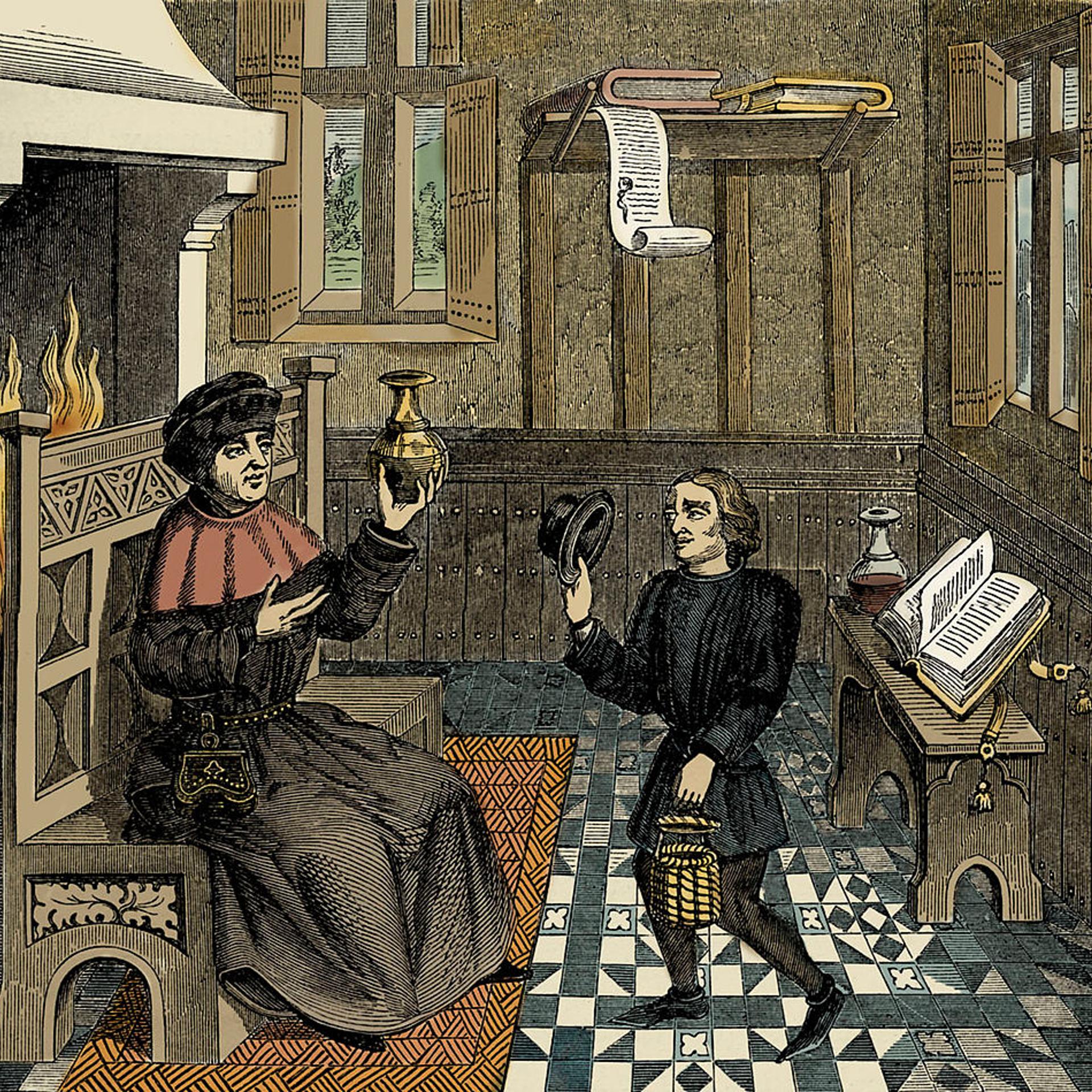 Interior of a Doctor's House