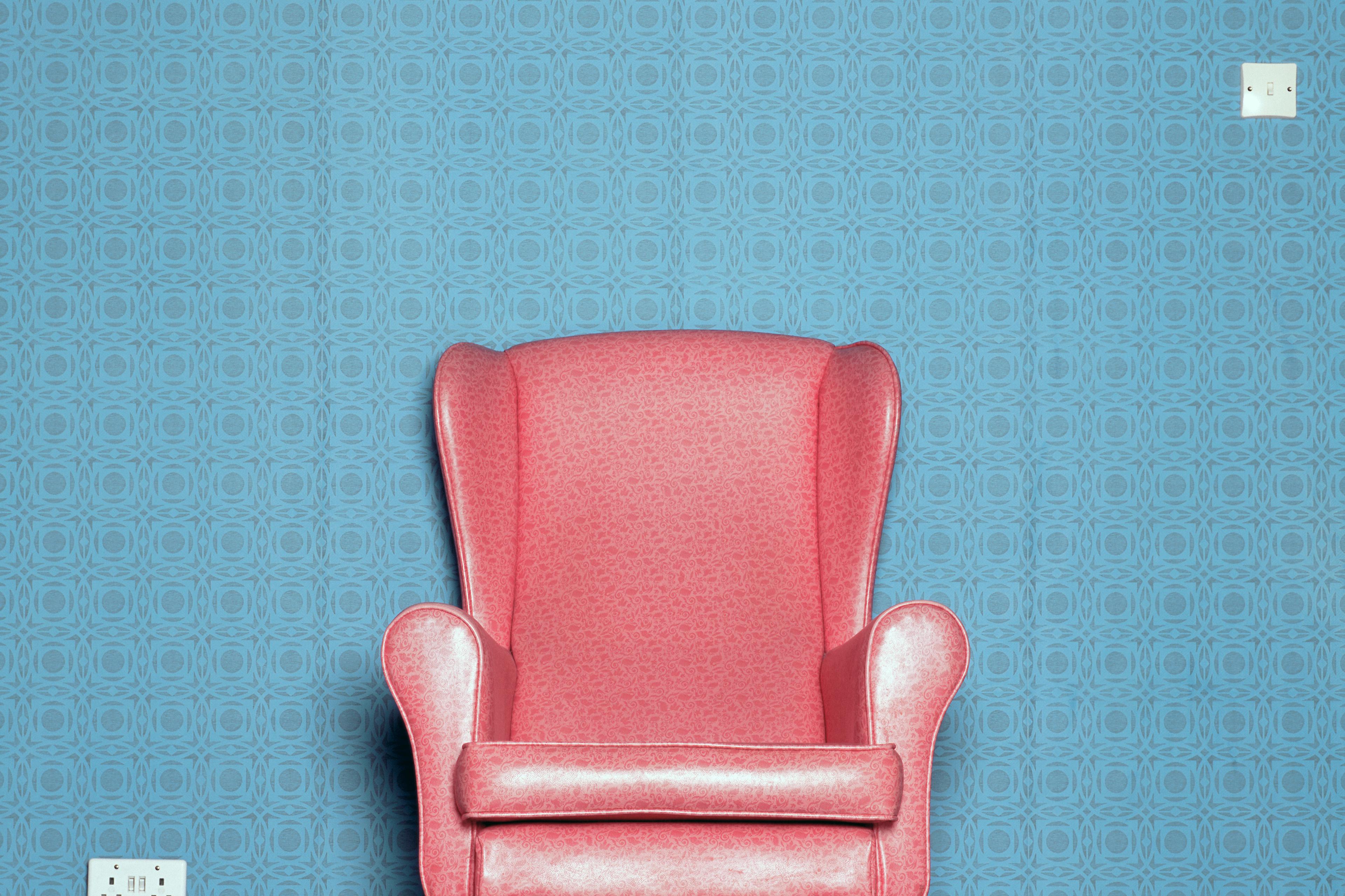 Pink chair