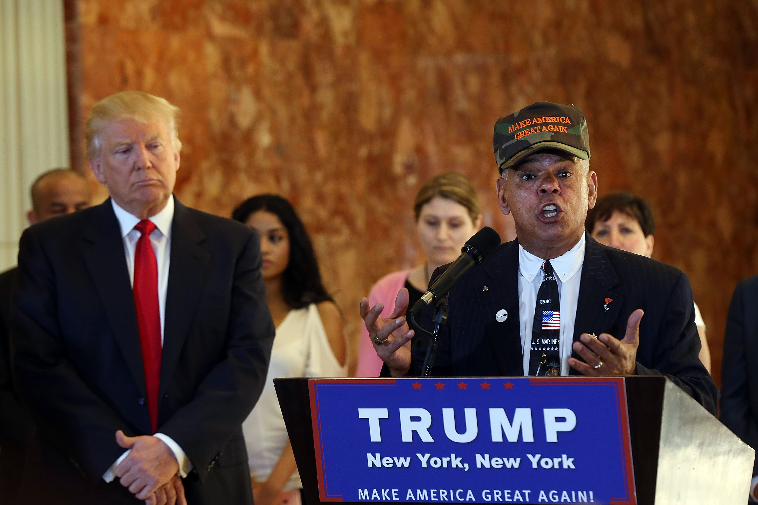 Donald Trump Holds Press Conference At Trump Tower