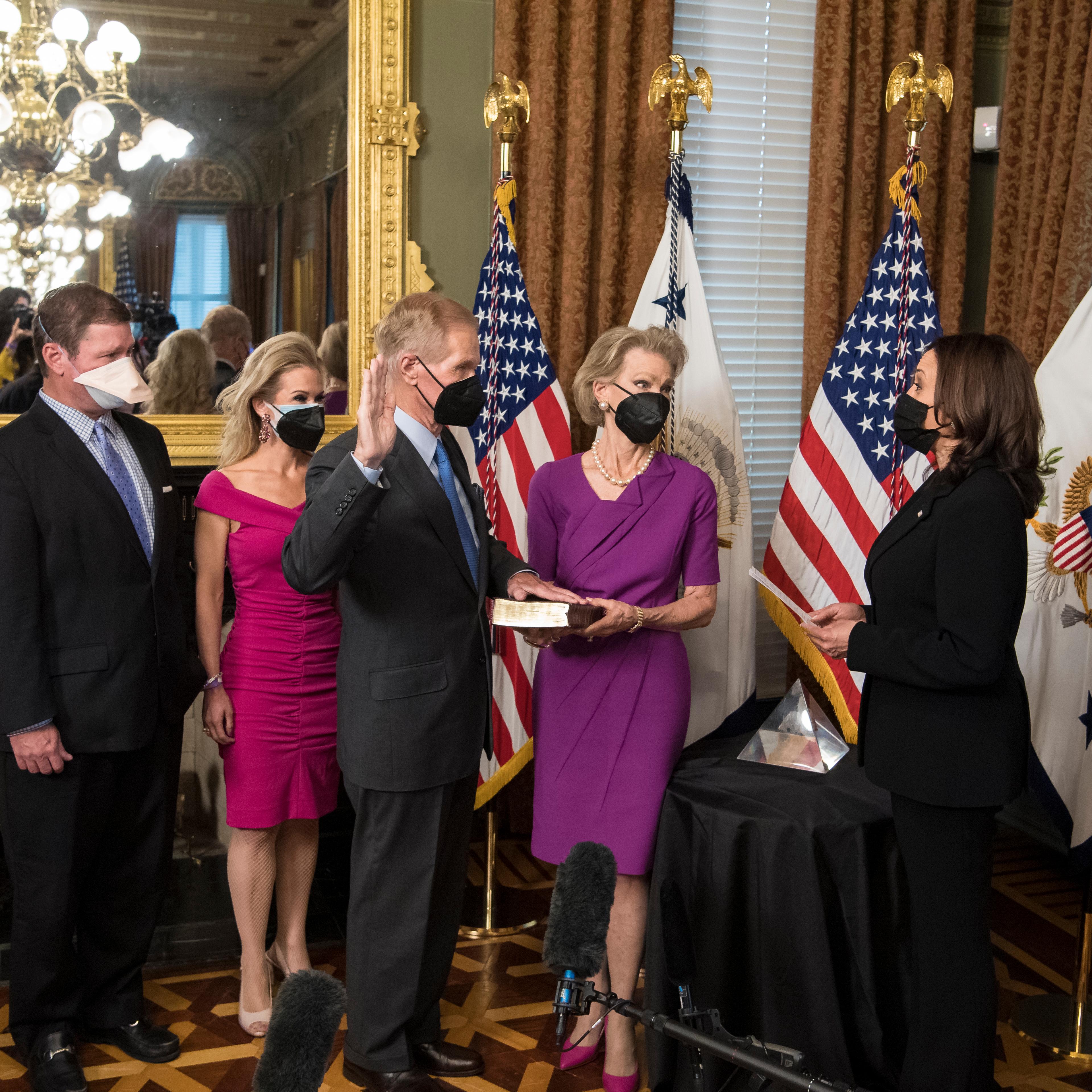 NASA Administrator Bill Nelson Swearing-In Ceremony