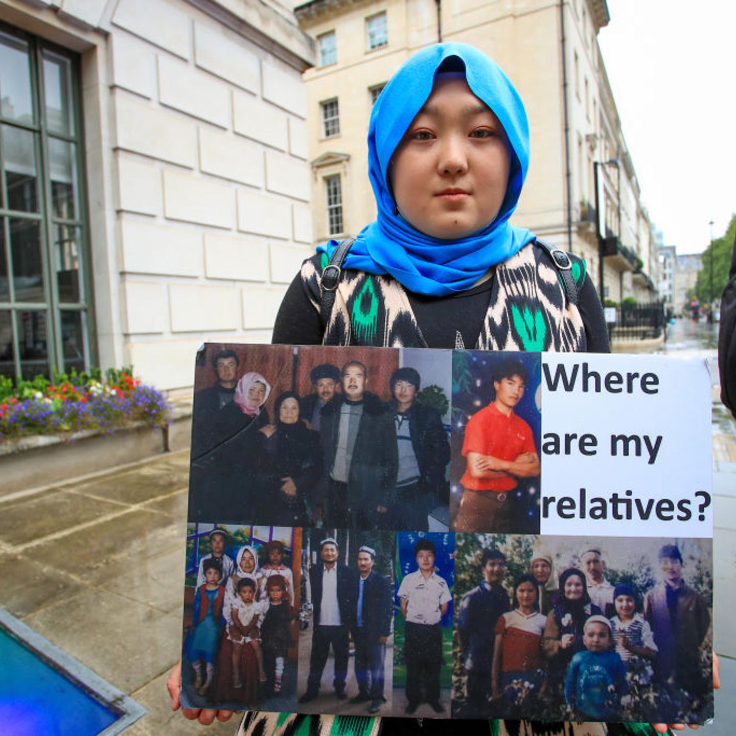 London protests in solidarity with Uighurs
