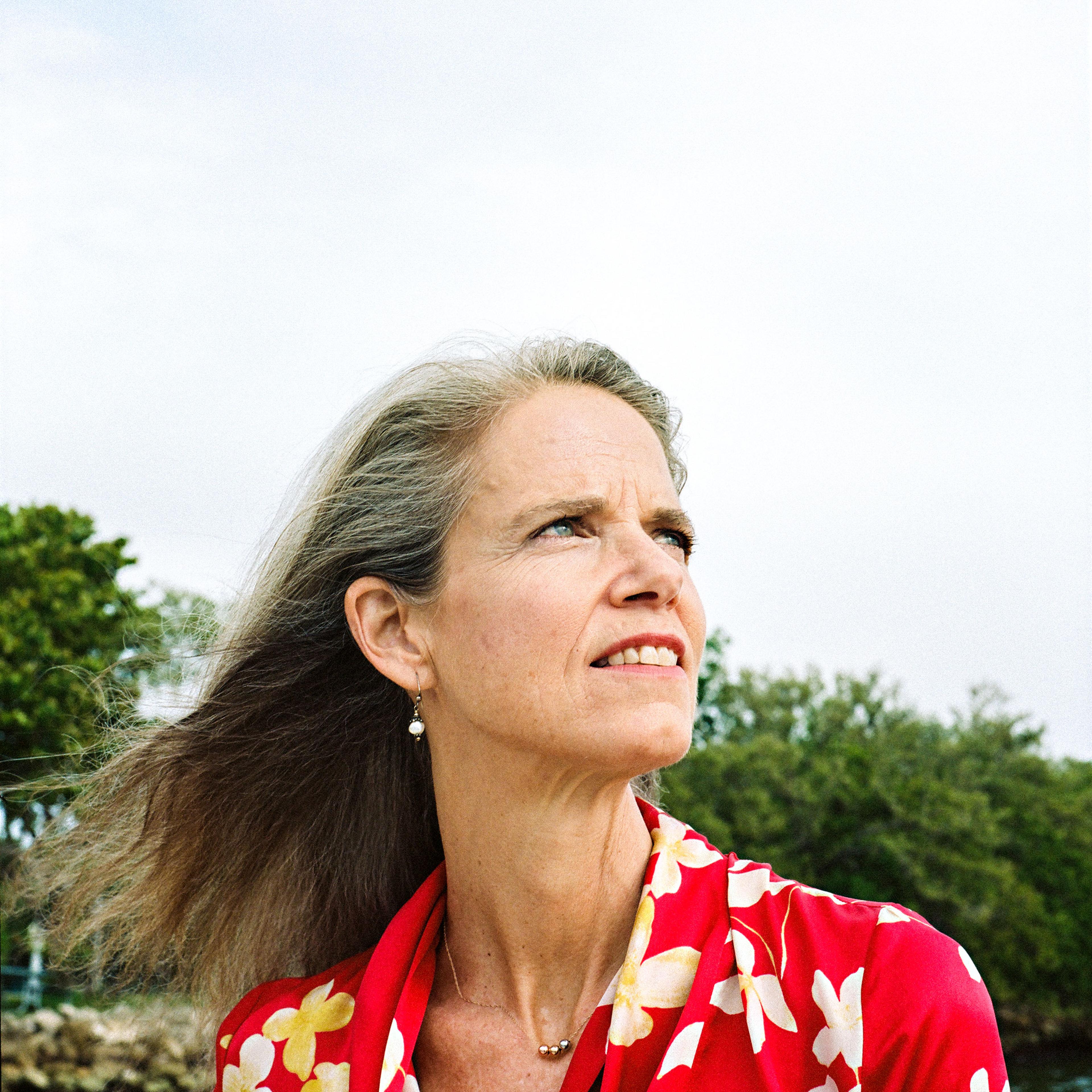 Jane Gilbert, Miami's interim Chief Heat Officer and Resilience Consultant, in the city's Morningside Park on June 18, 2021.