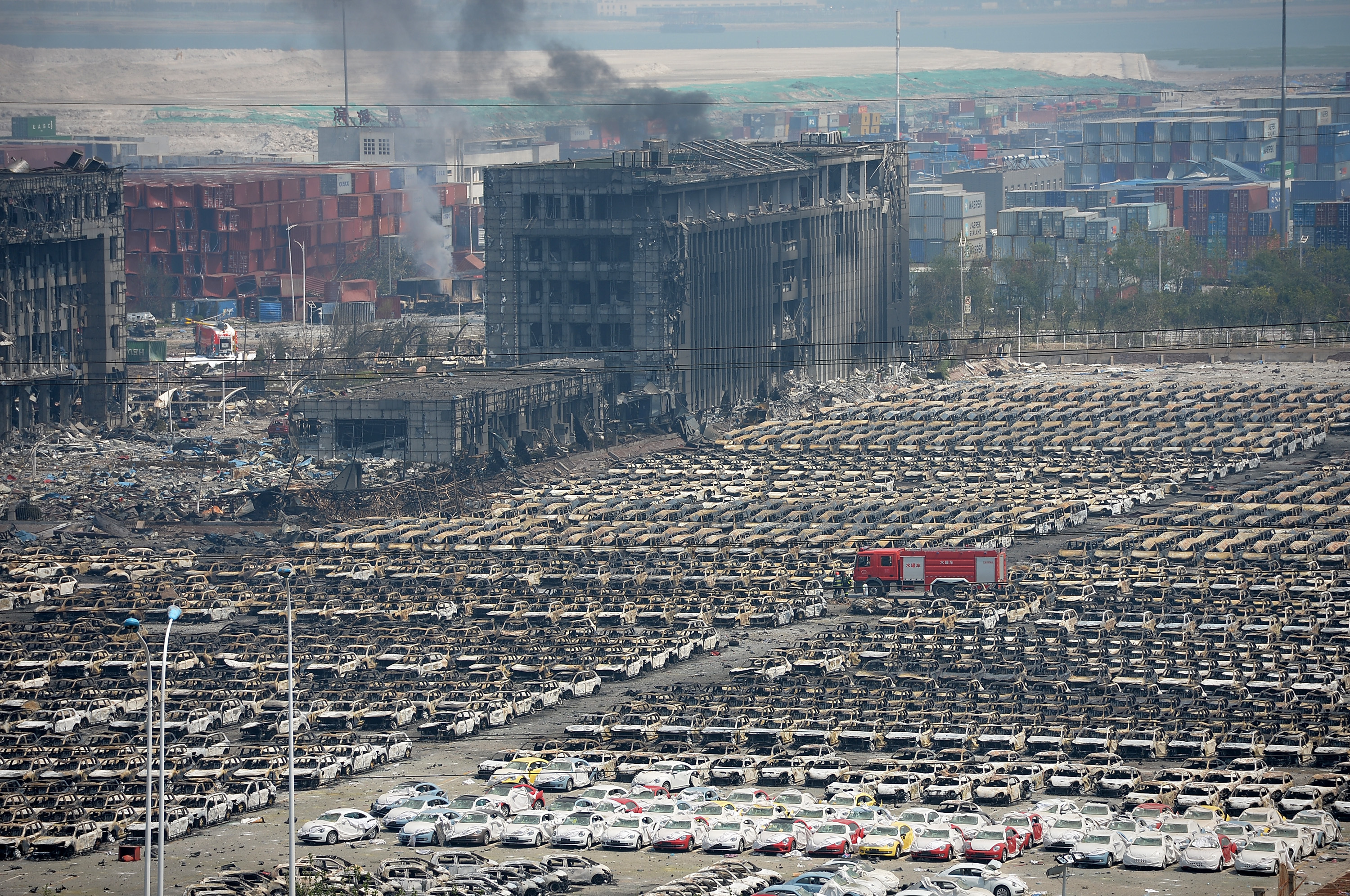 Warehouse Blasts In Tianjin Leave At Least 50 Dead And Over 700 Injured