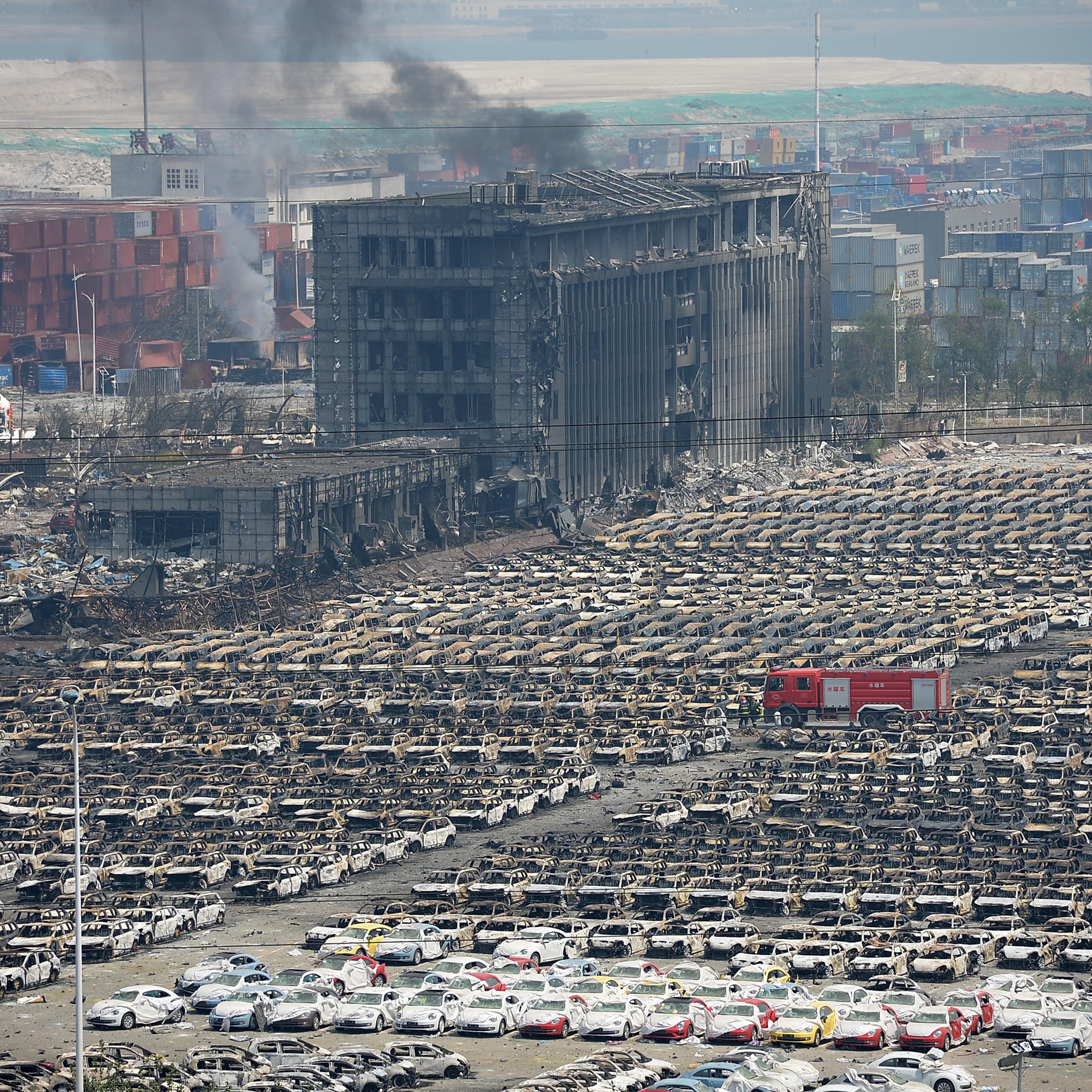 Warehouse Blasts In Tianjin Leave At Least 50 Dead And Over 700 Injured