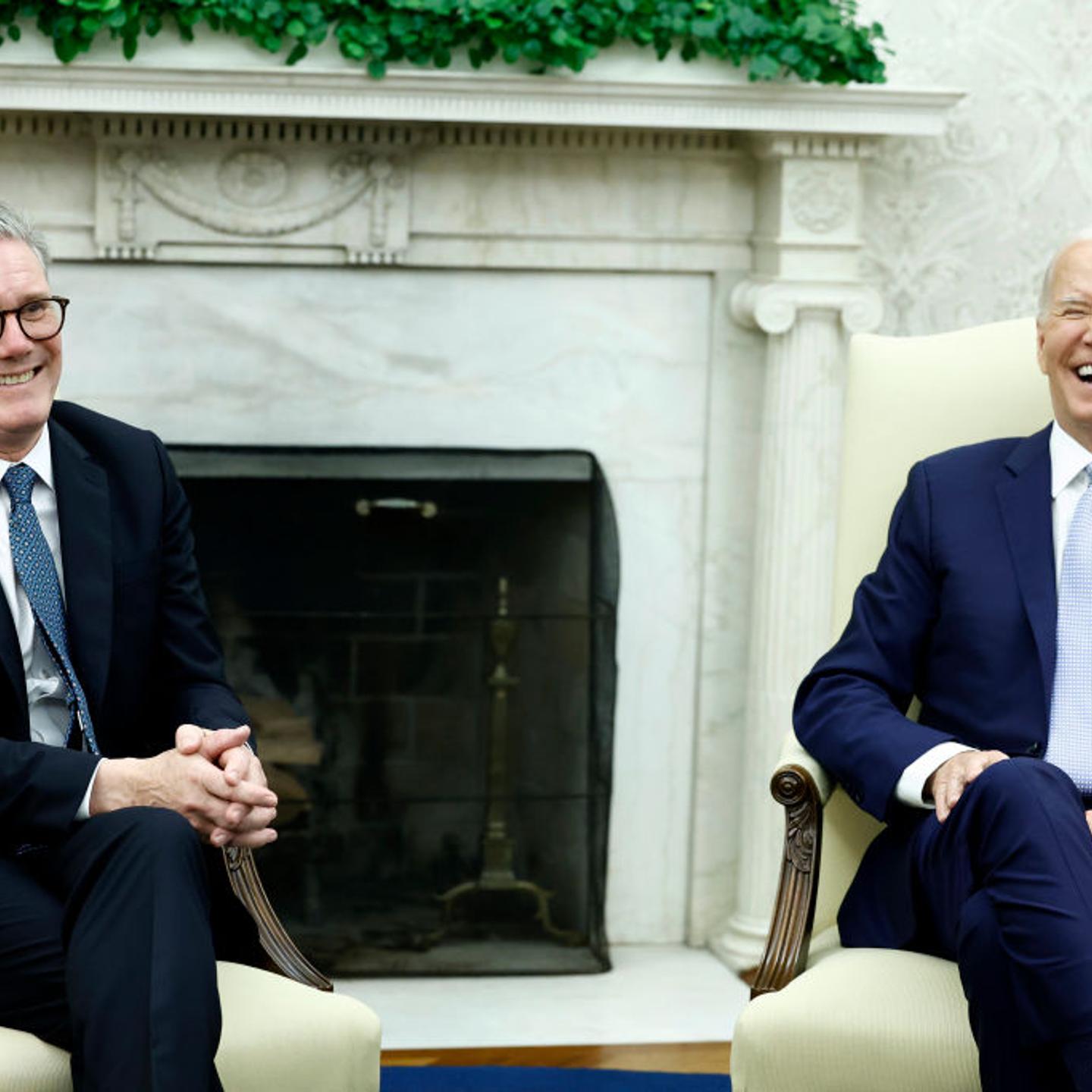President Biden Meets With United Kingdom Prime Minister Keir Starmer At The White House