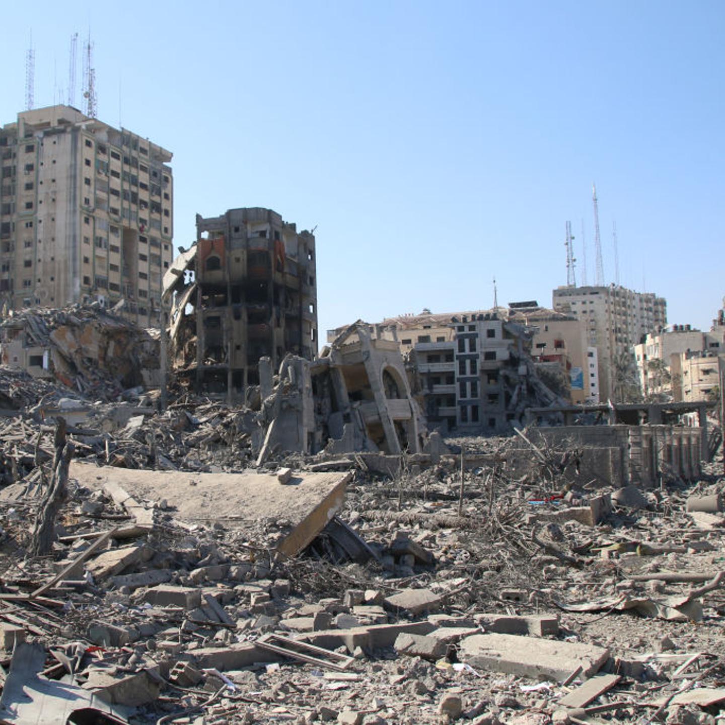 Gaza Comes Under Sustained Bombardment By Israel After Hamas Attacks