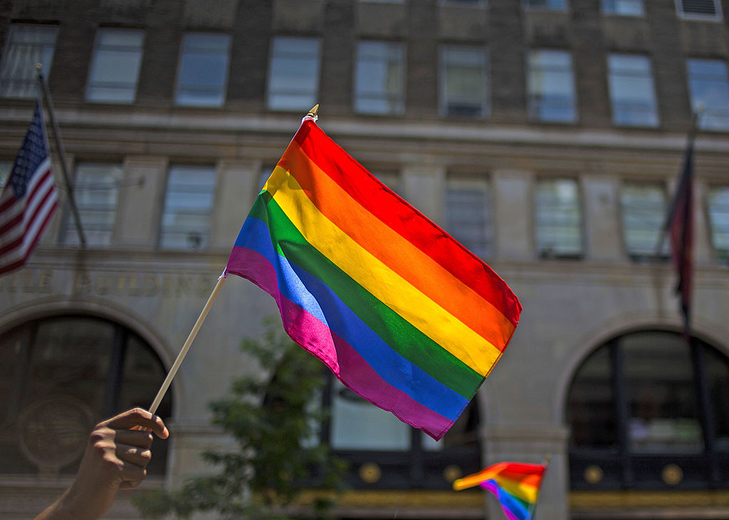 Gay Pride Parade Winds Through New York City