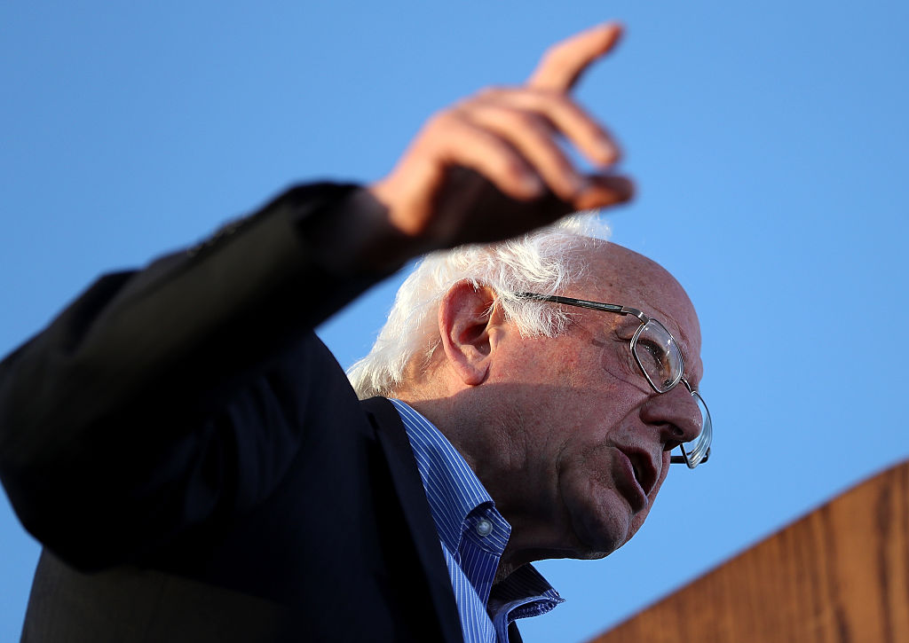 Democratic Presidential Candidate Bernie Sanders Holds Campaign Rally In Bay Area