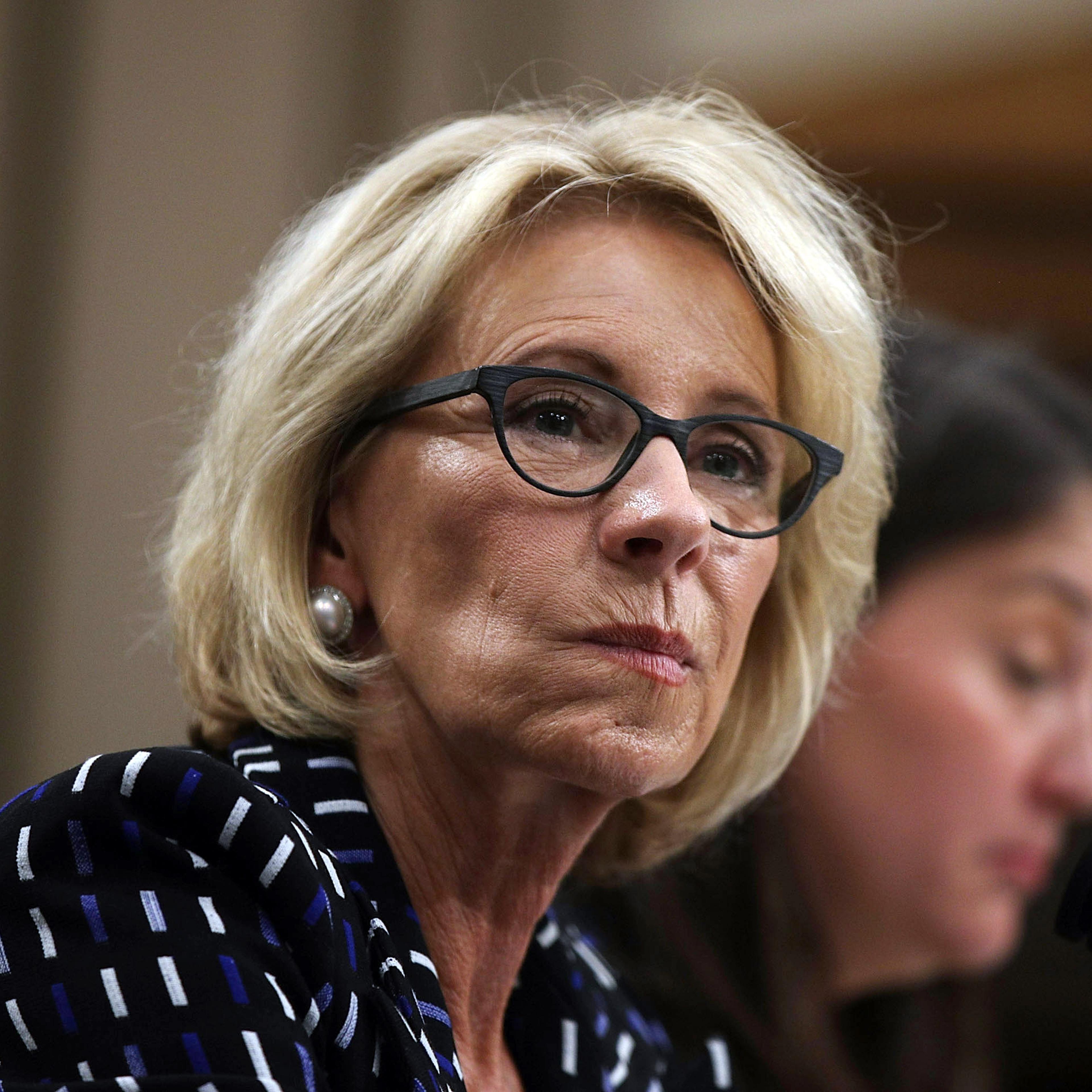 Education Secretary Betsy DeVos Testifies To House Appropriations Committee On Education Dept. Budget