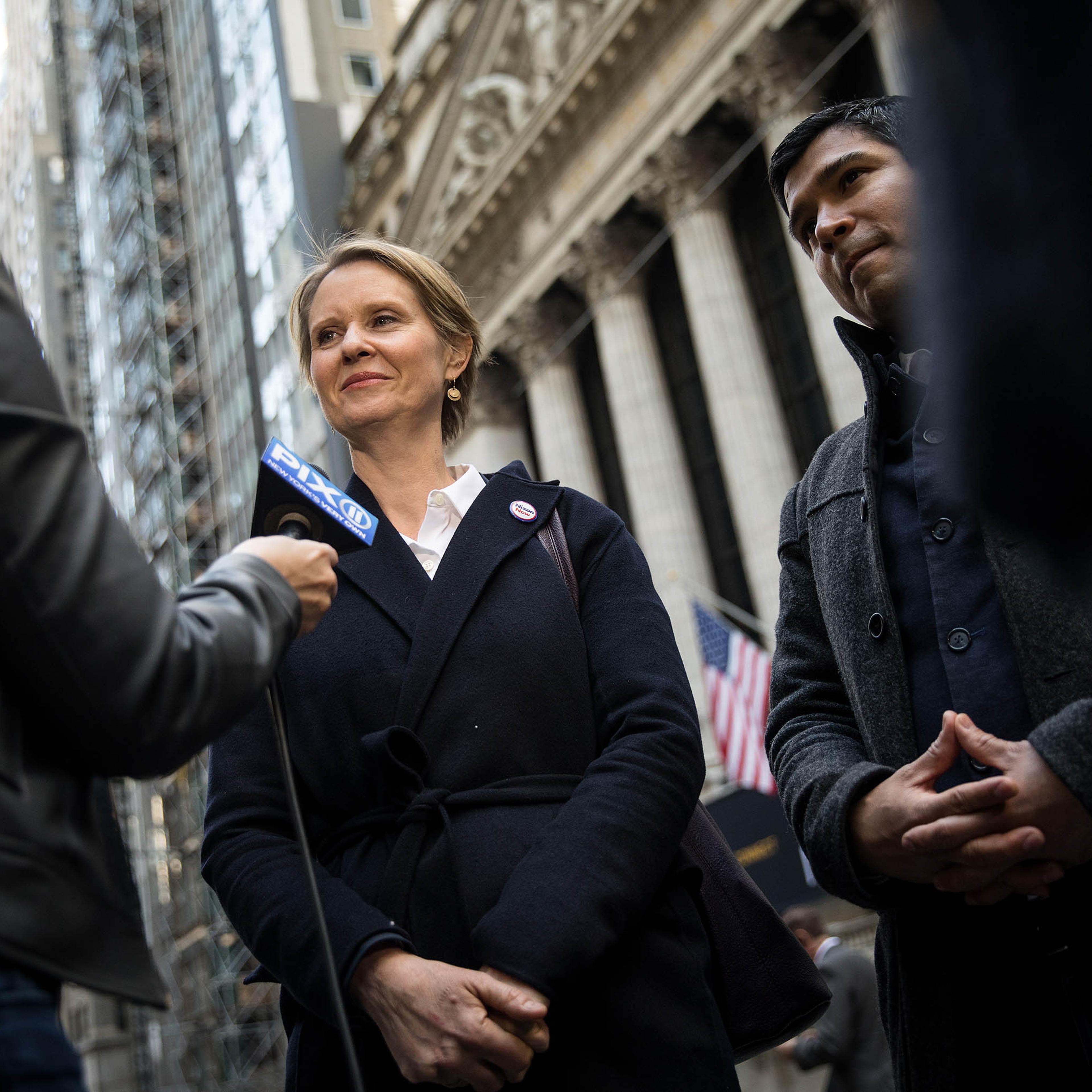 May Day Activists March On Wall Street