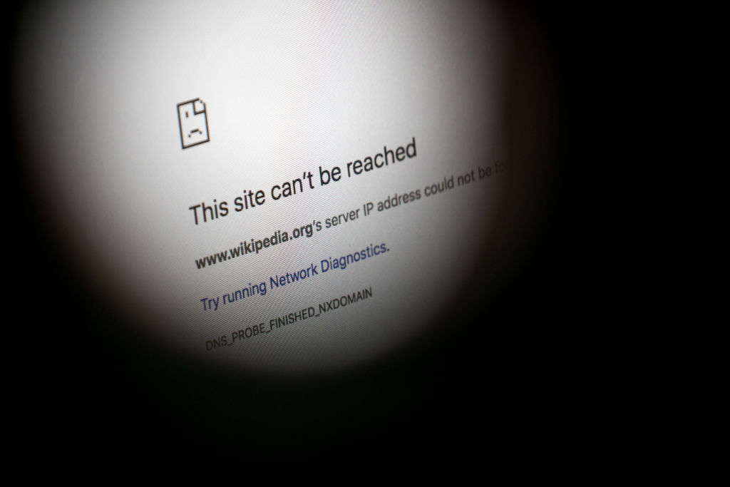 wikipedia banned in china
