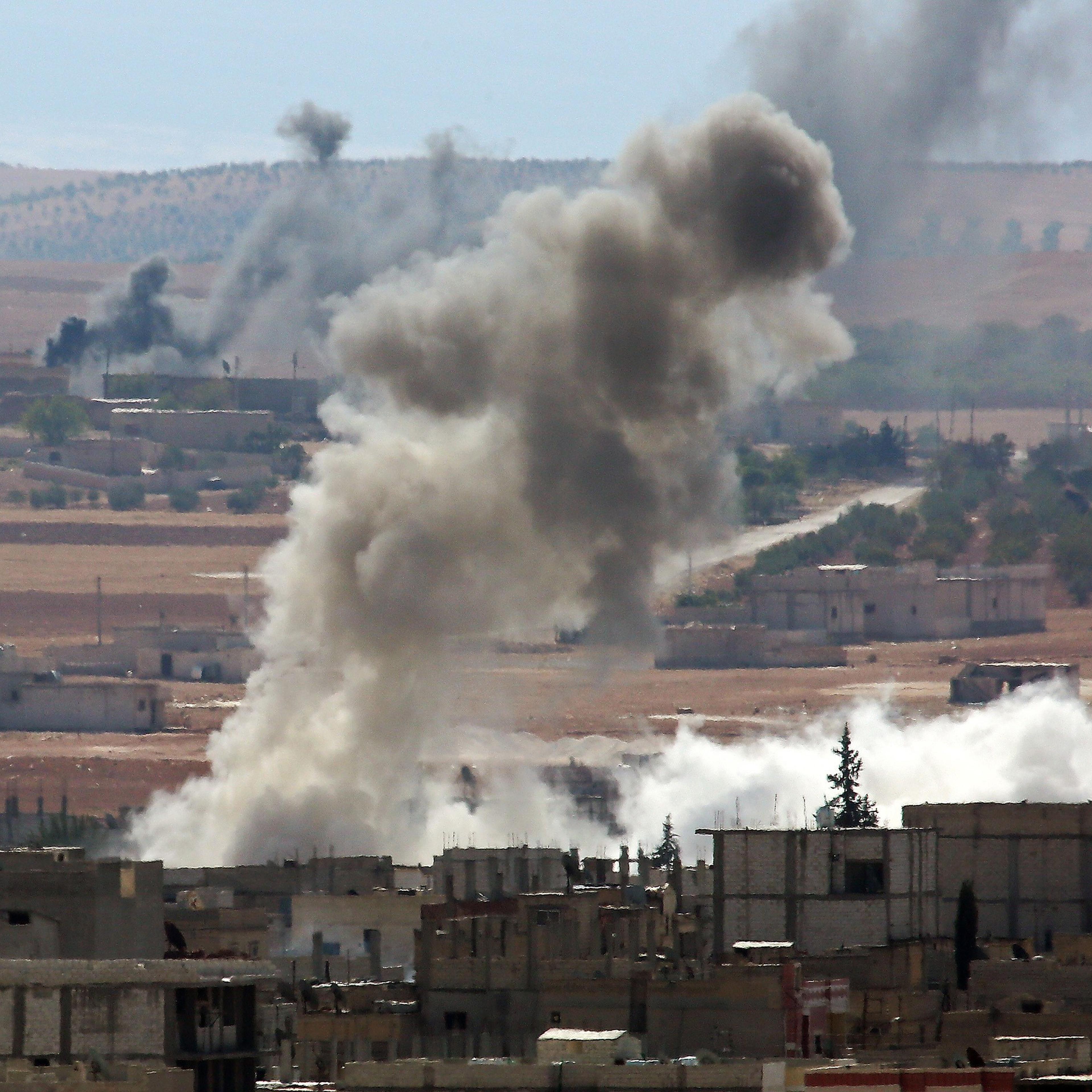 Clashes between ISIL and Kurdish armed groups in Kobane
