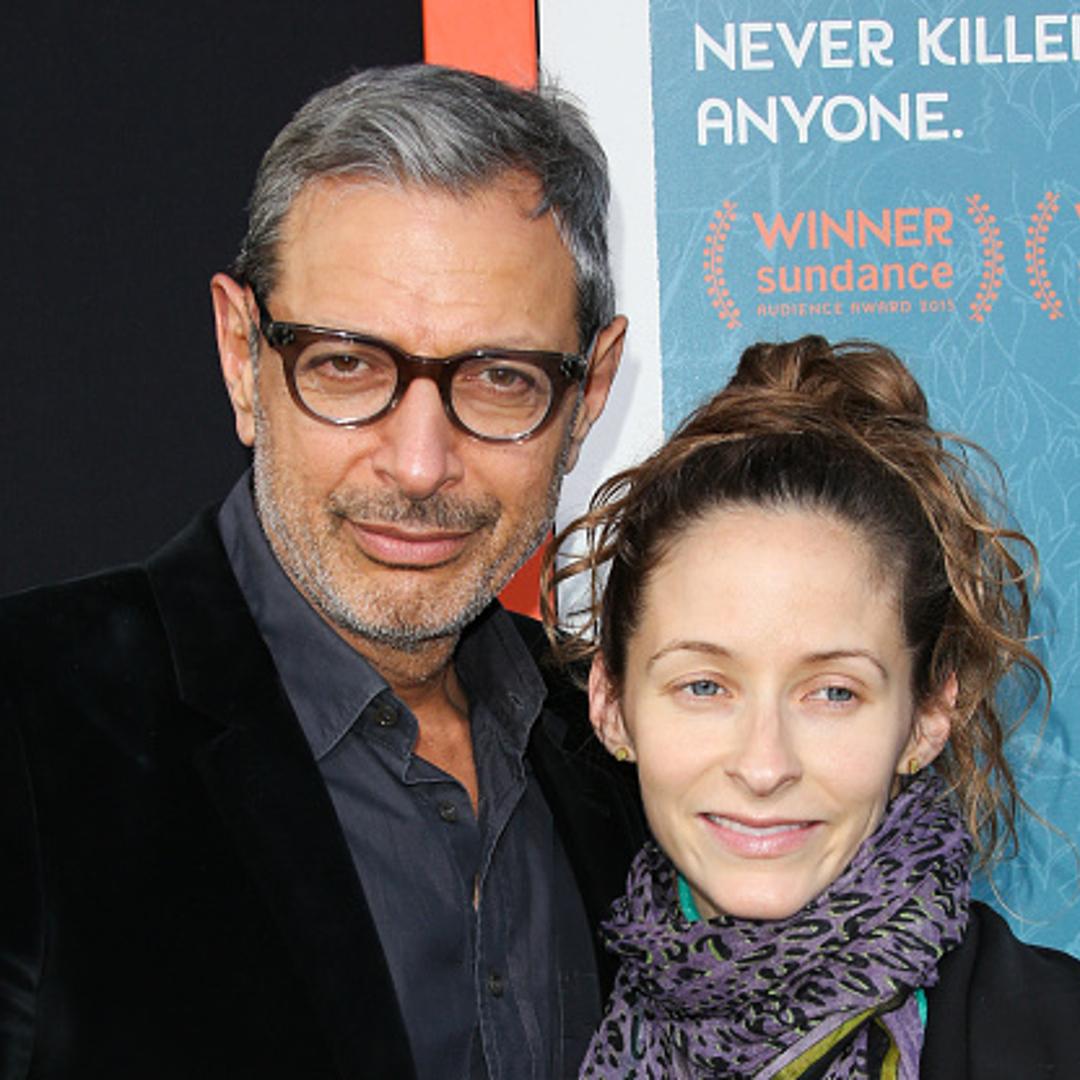 Jeff Goldblum and his wife Emilie Livingston attend the <i>Me And Earl and the Dying Girl</i> premiere at the Harmony Gold Theatre in Los Angeles on June 3, 2015