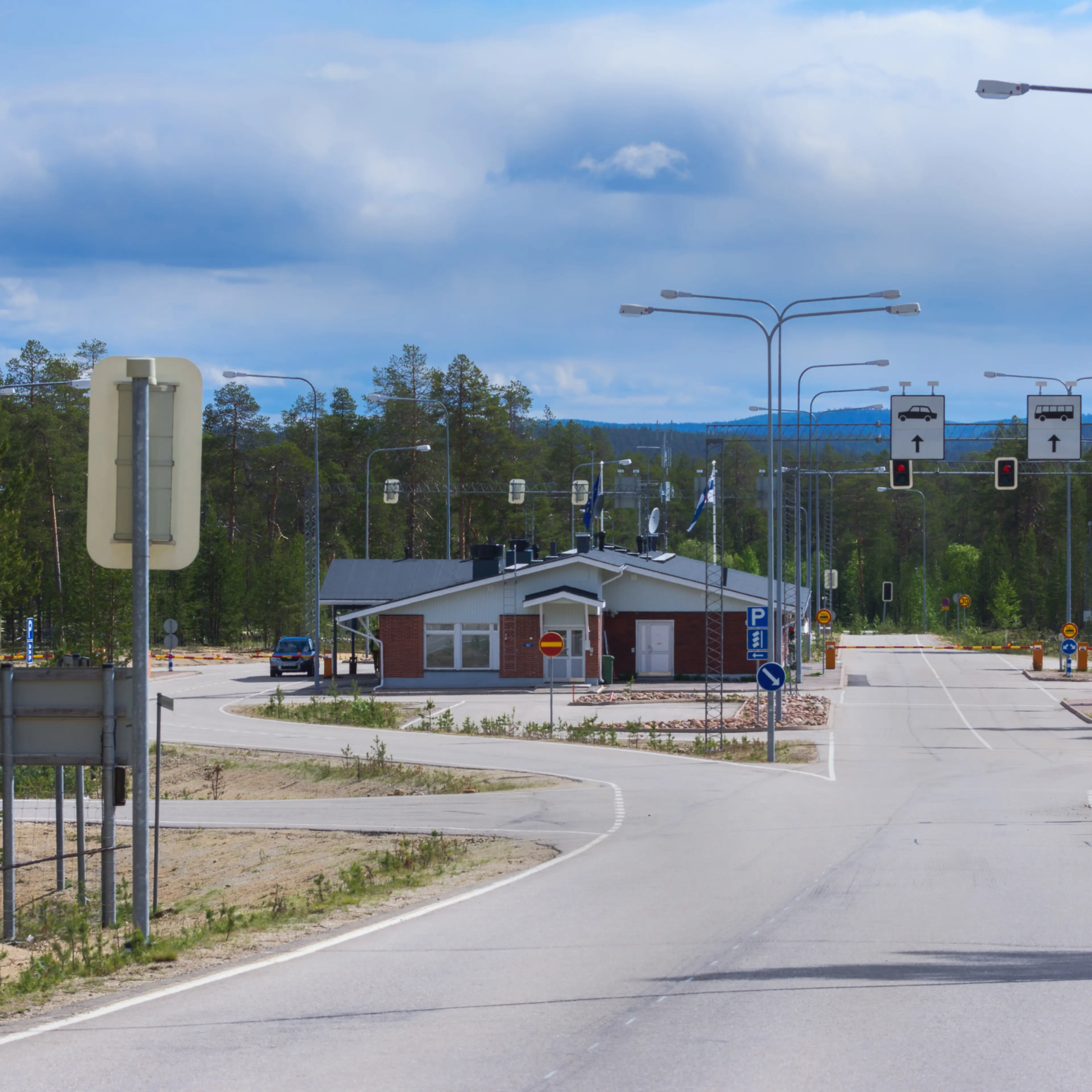 Finland-Russia Border Crossing