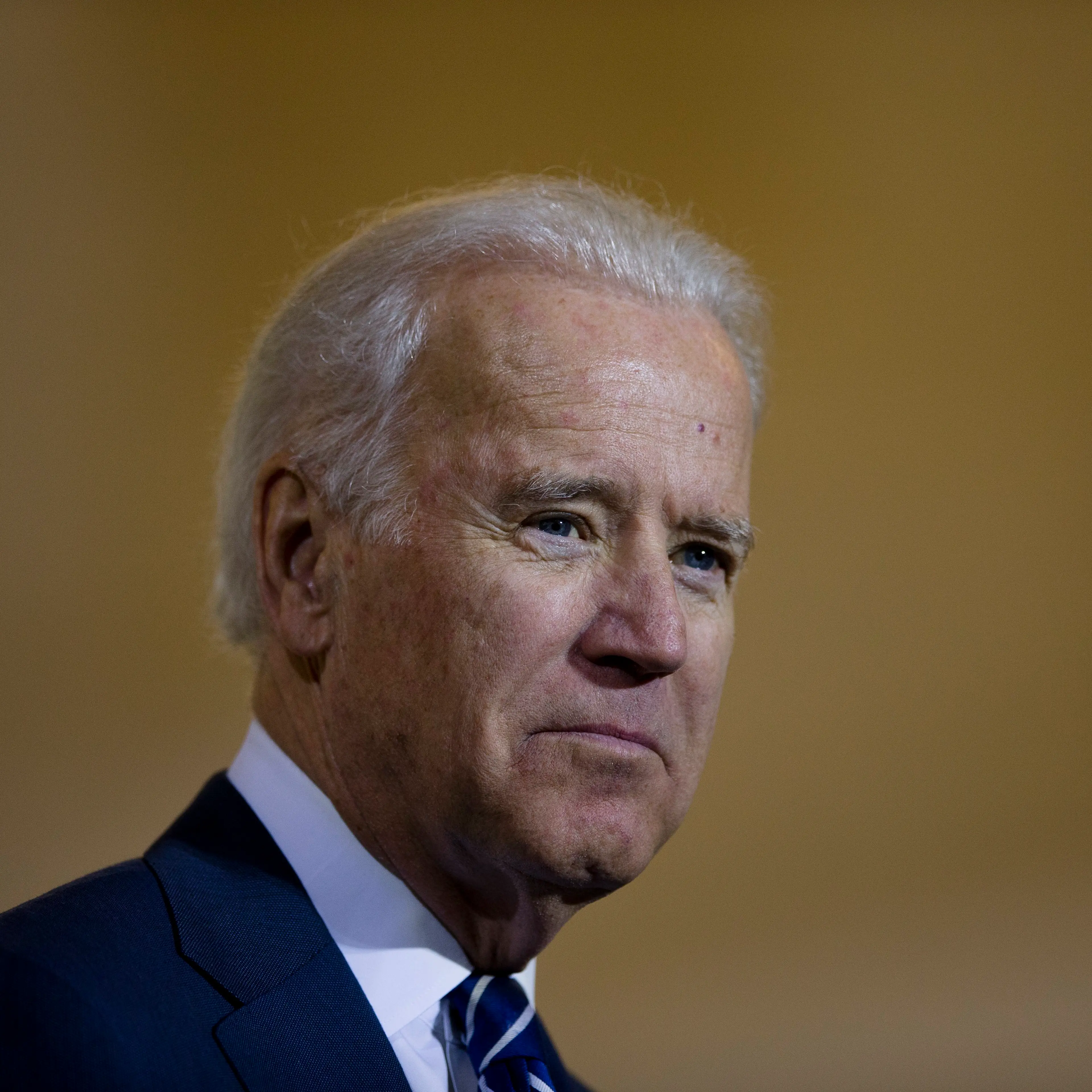 Vice President Joe Biden listens to remarks at a news conference, Feb. 6, 2014, at 30th Street Station in Philadelphia.