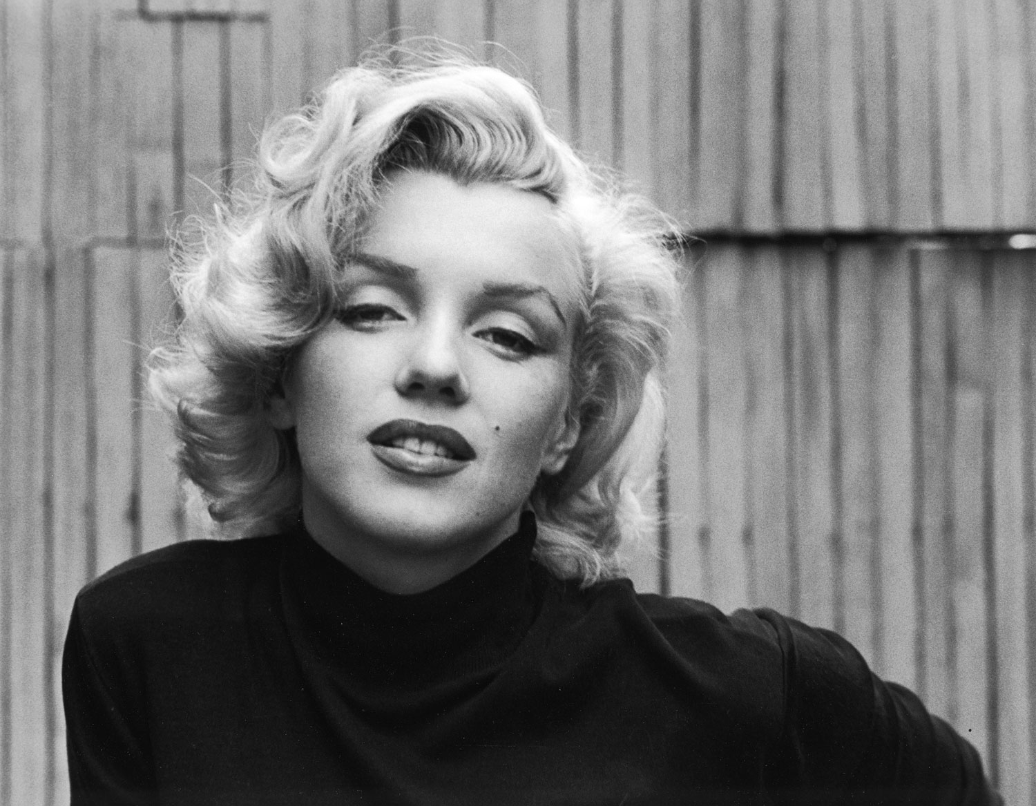 Marilyn Monroe at home in Hollywood, 1953.