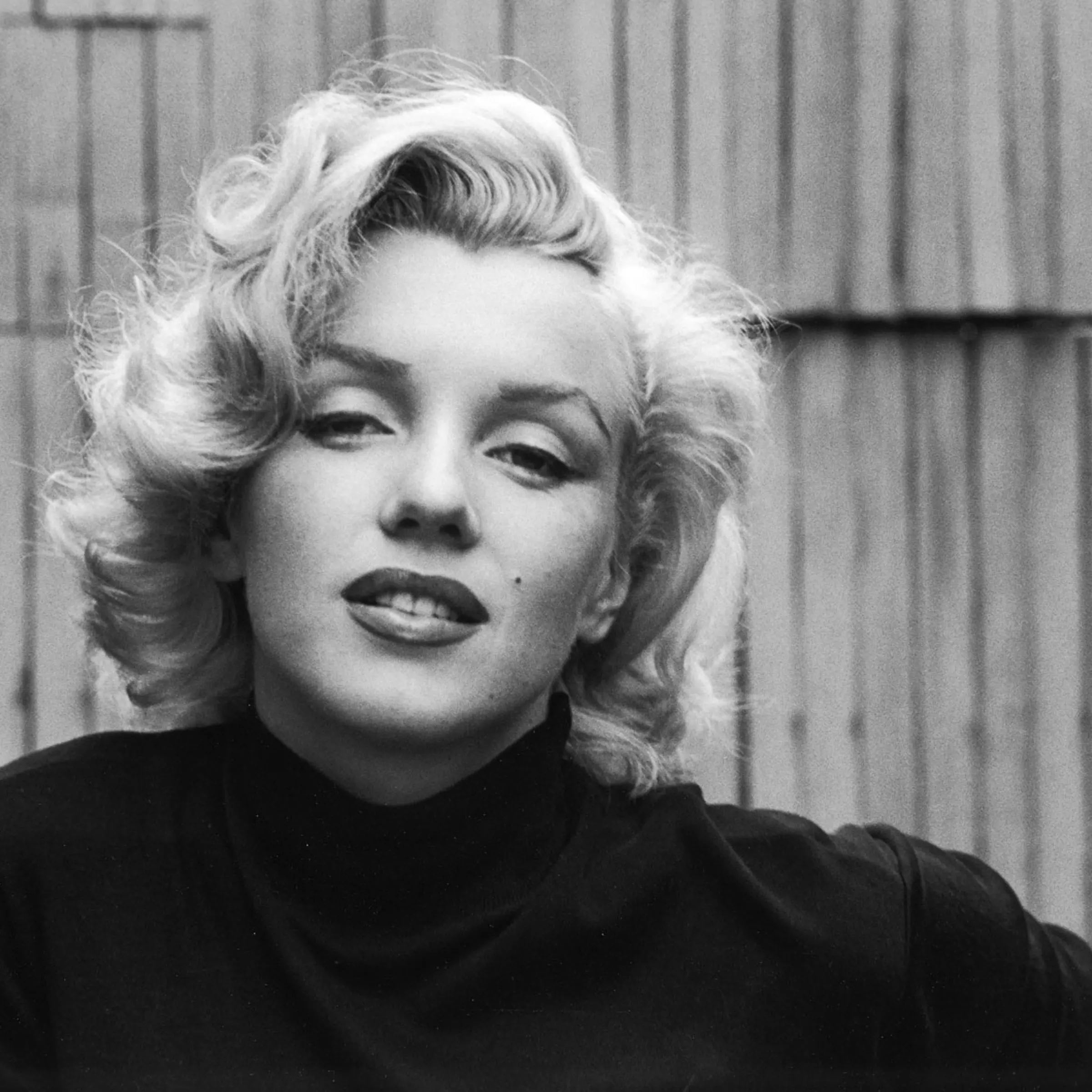 Marilyn Monroe at home in Hollywood, 1953.