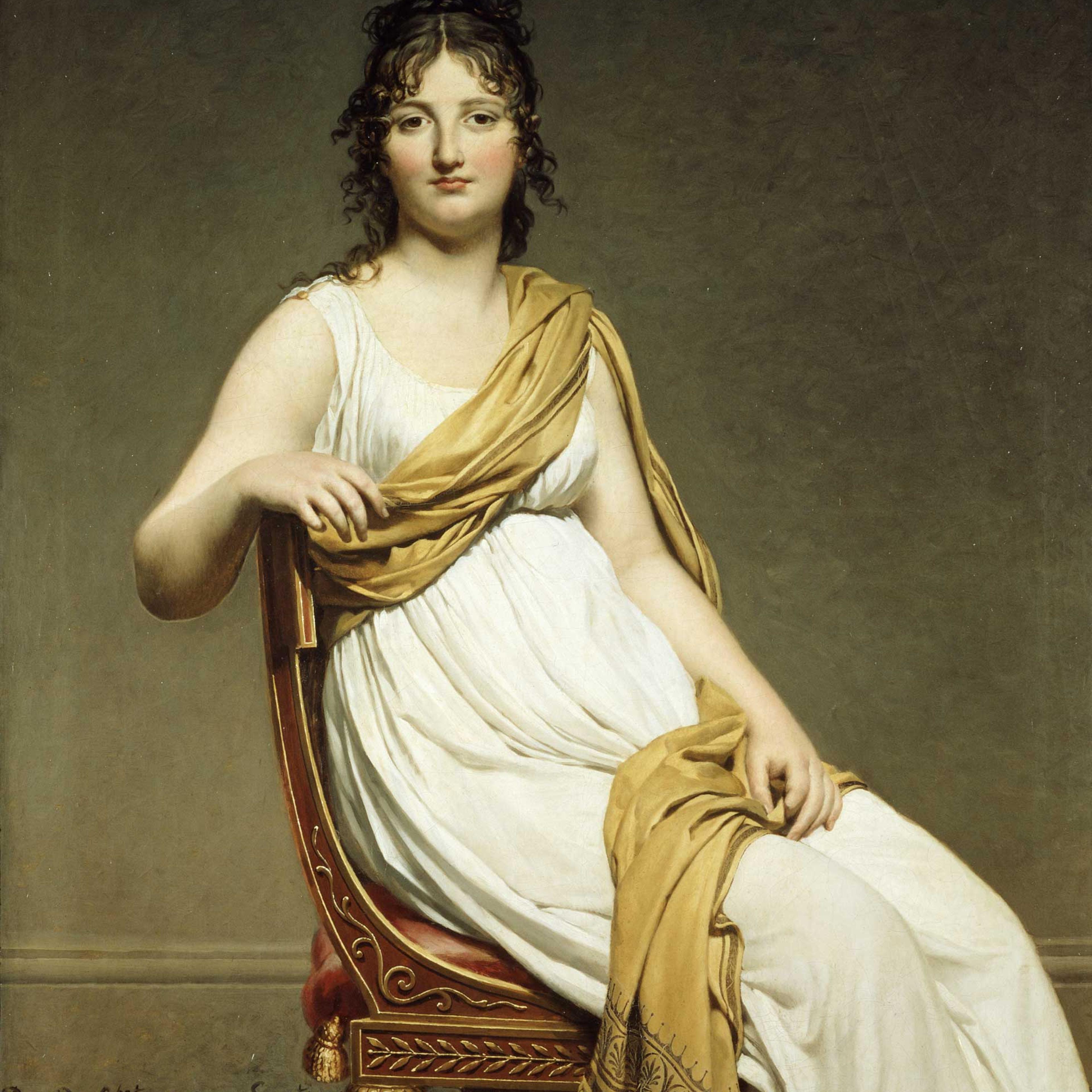 Gold White Toga