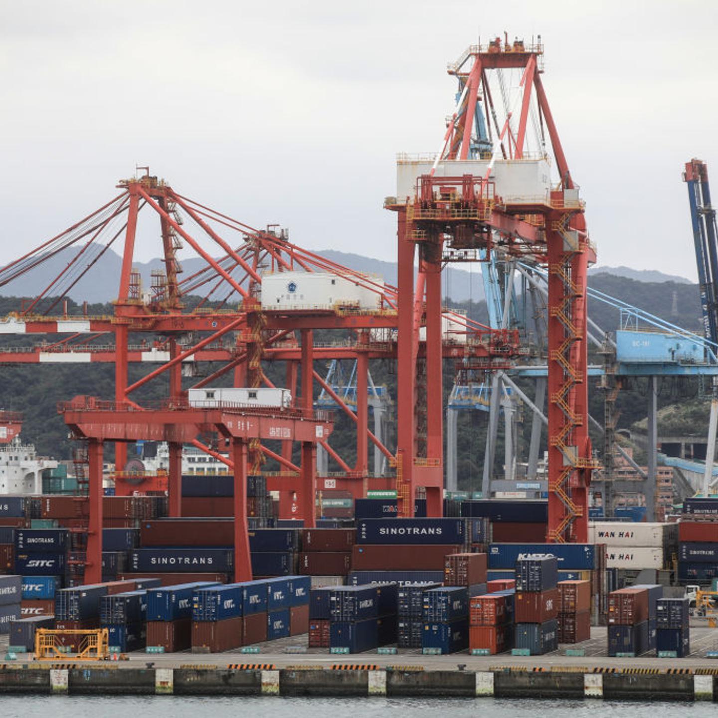 General Views of Taipei Ahead of Taiwan's GDP Figures