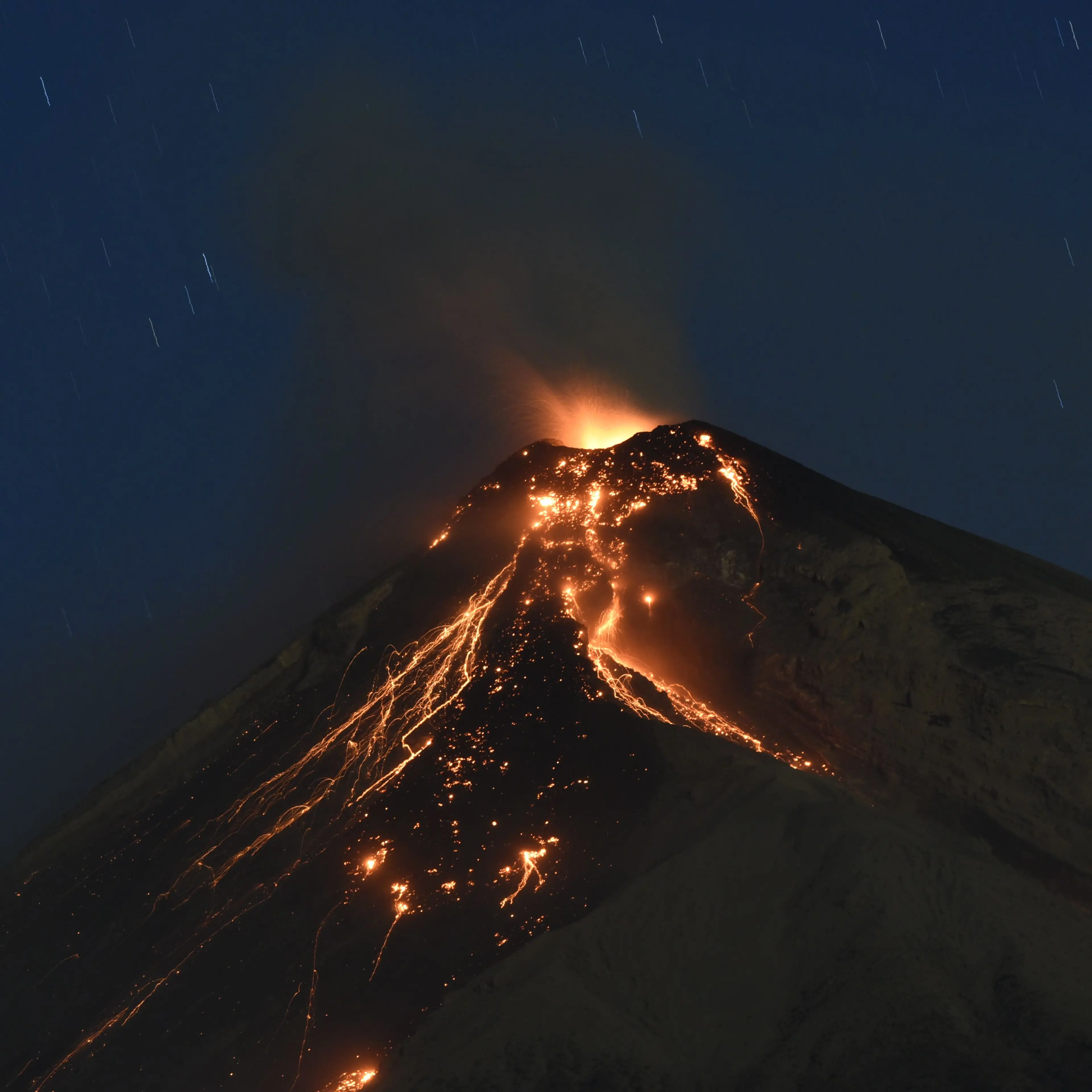 GUATEMALA-VOLCANO-FUEGO