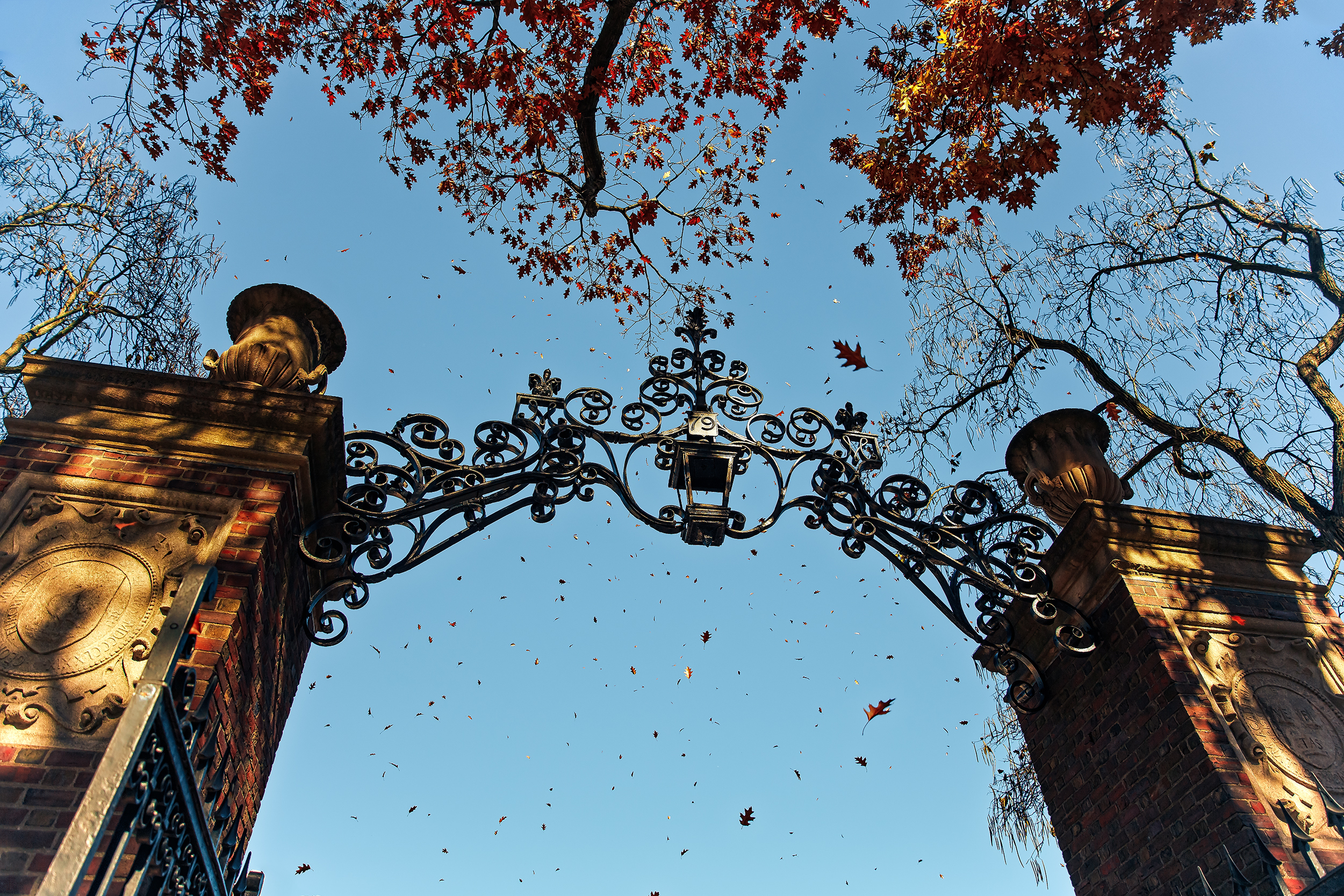 entrance to the Harvard campus