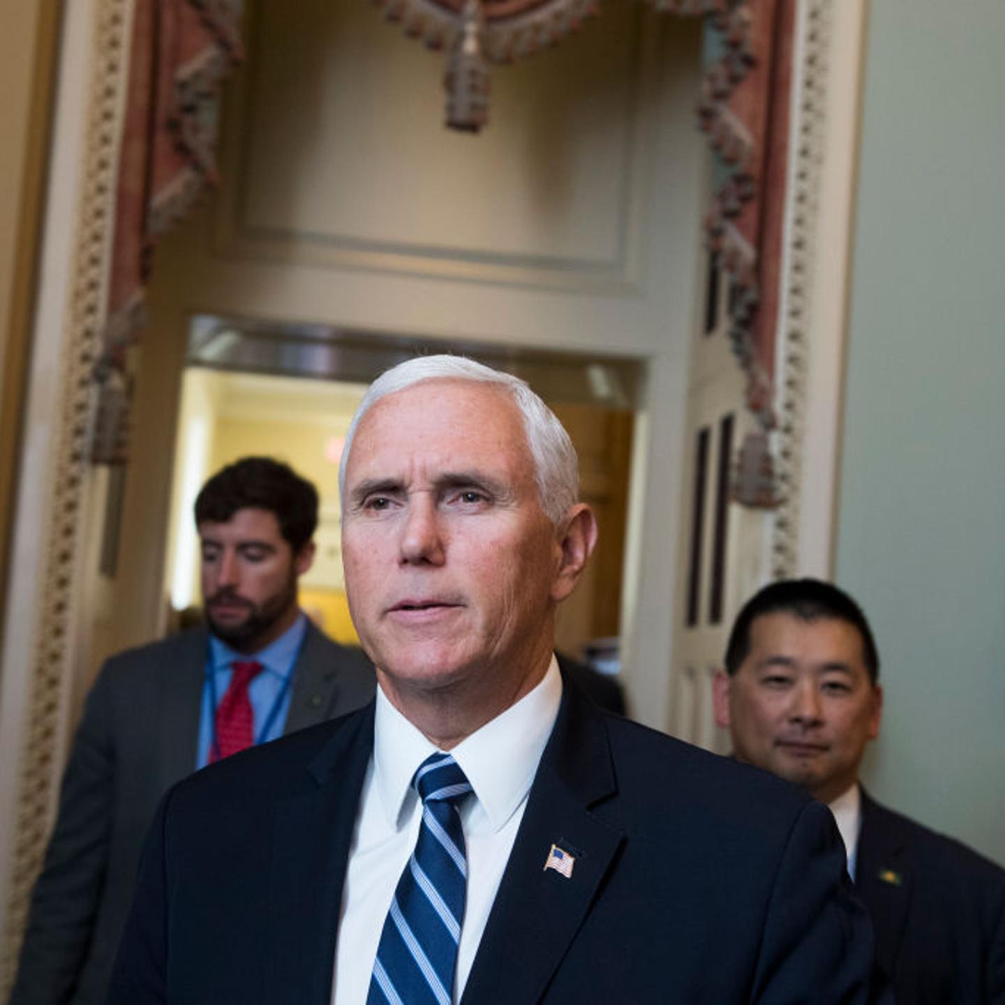 Senate Luncheons Mike Pence