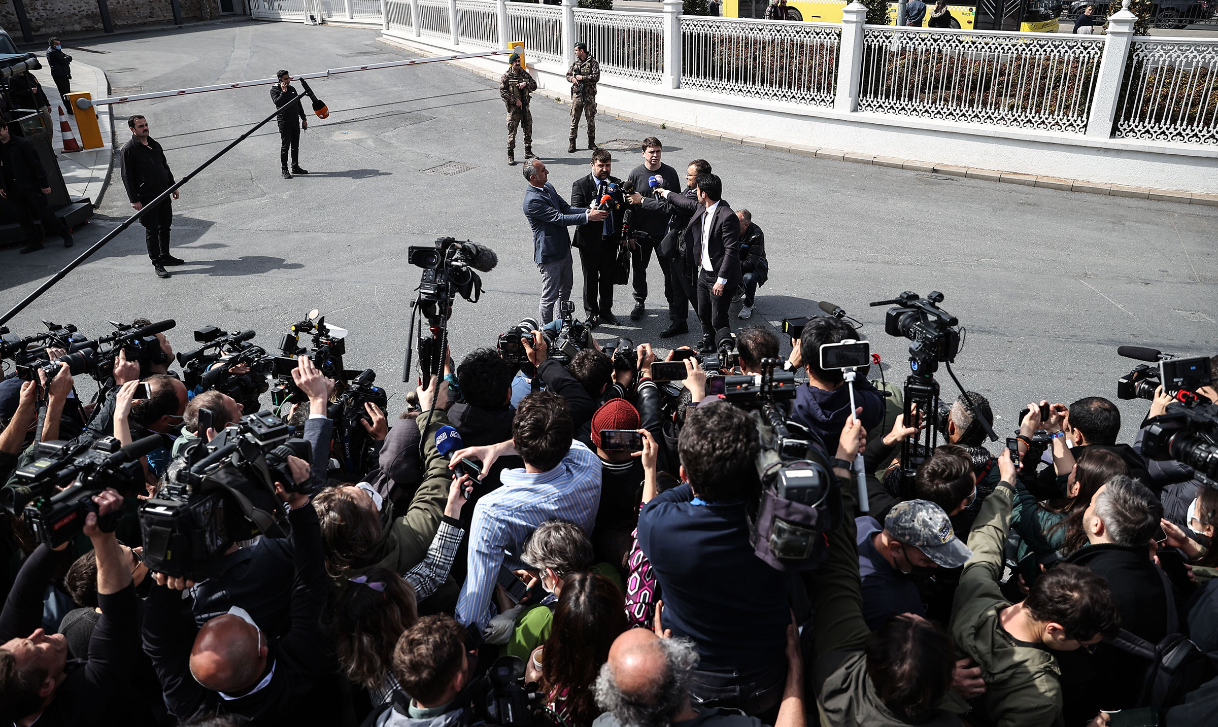 Peace talks between delegations from Russia and Ukraine