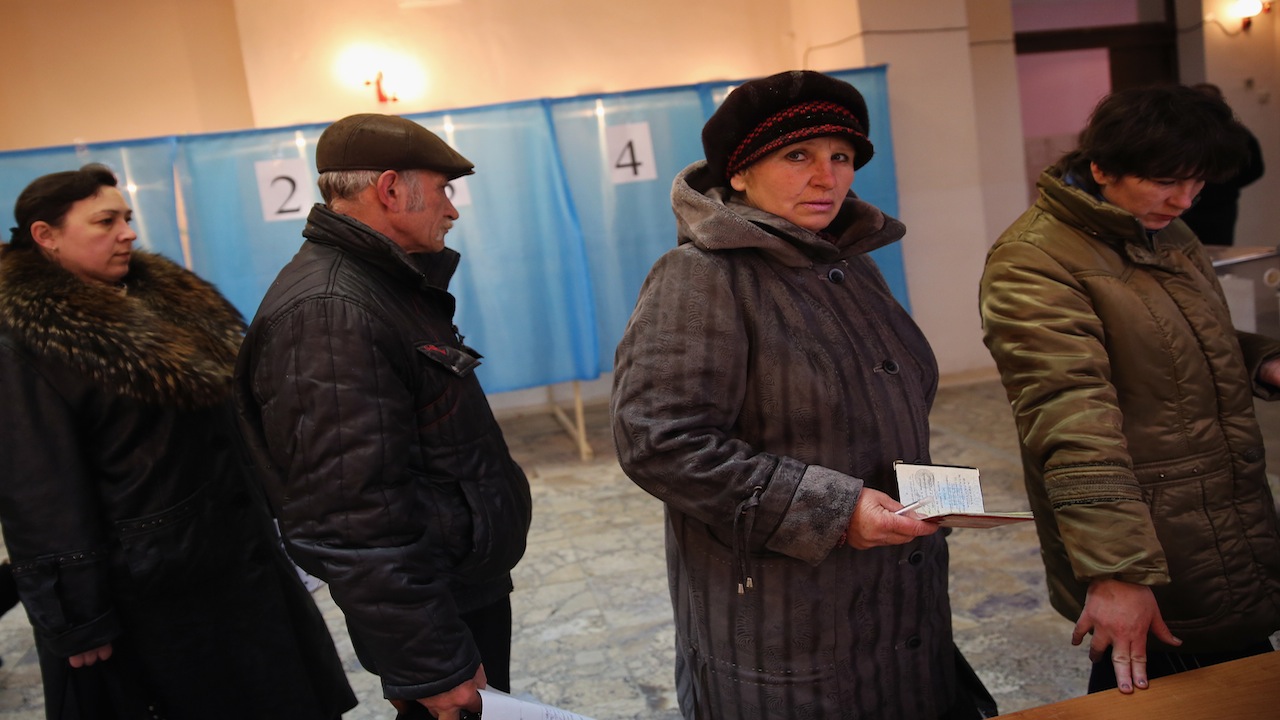 Crimea Goes To The Polls In Crucial Referendum