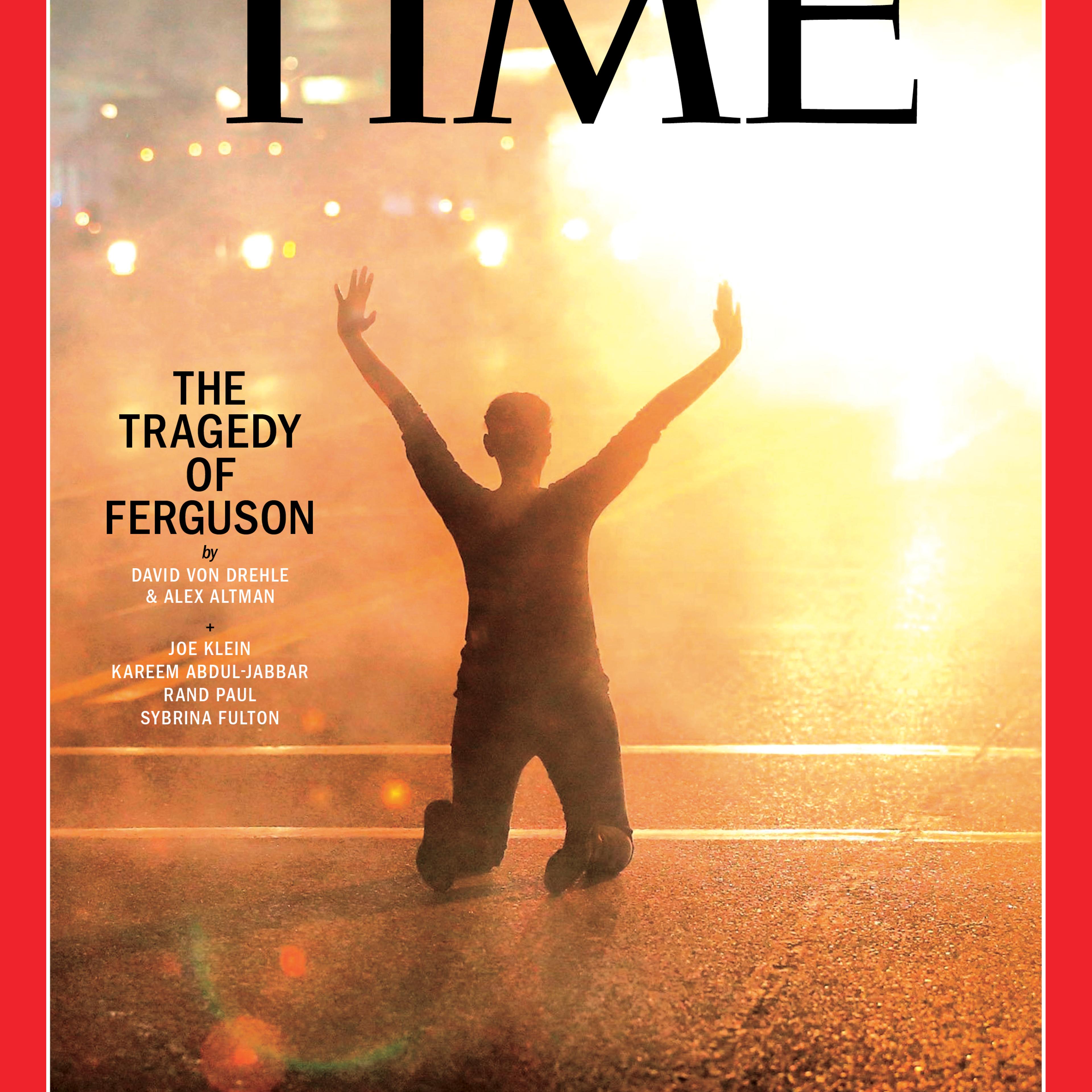 Ferguson Tragedy Time Magazine Cover